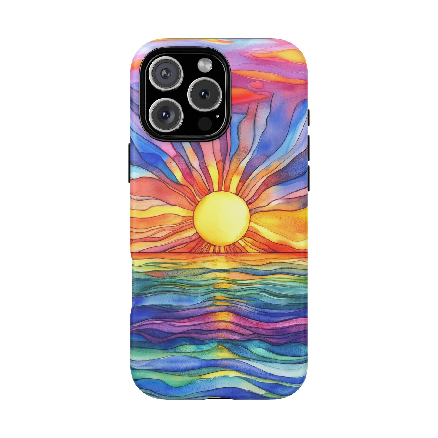 Celestial Tides iPhone Case
