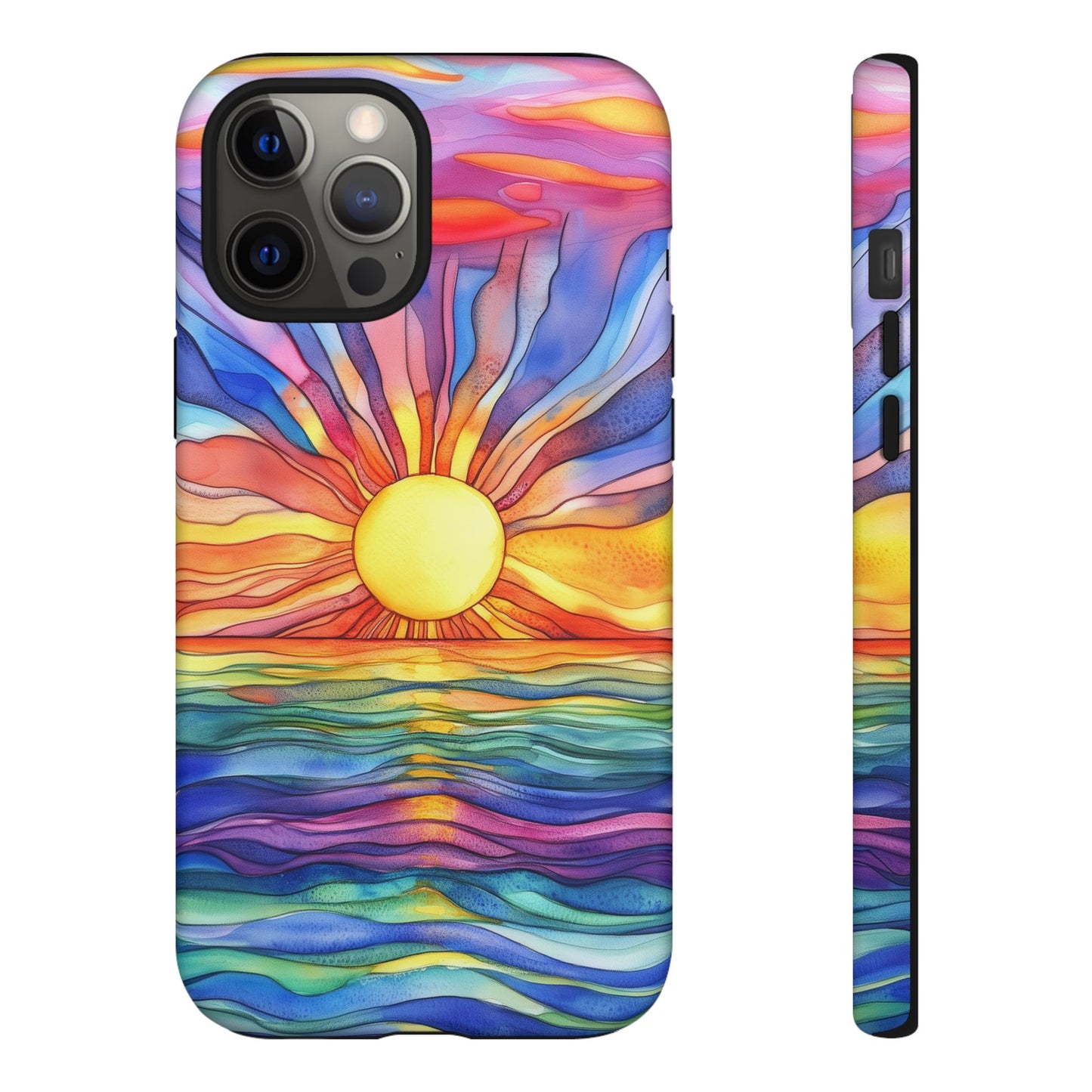 Celestial Tides iPhone Case