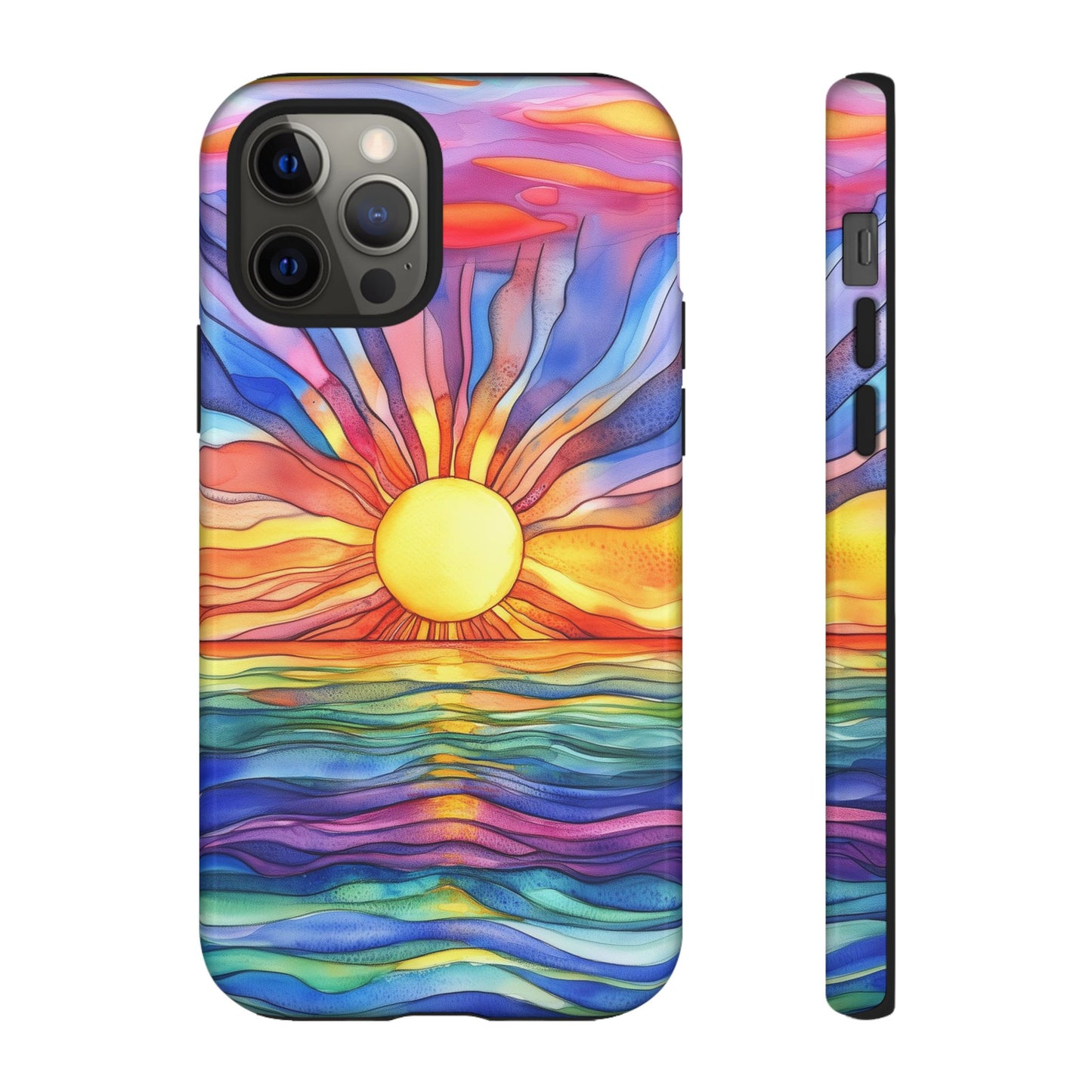 Celestial Tides iPhone Case