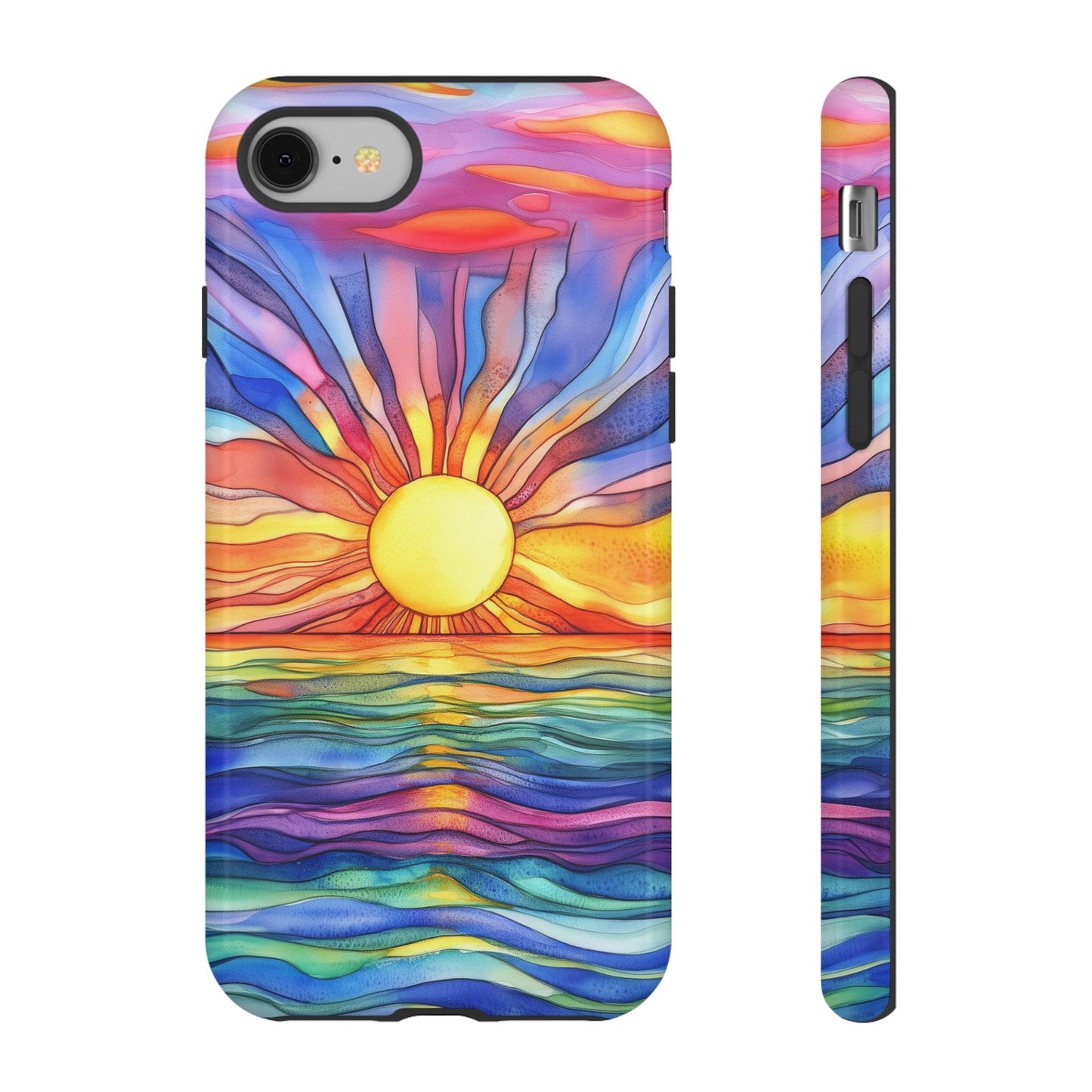 Celestial Tides iPhone Case