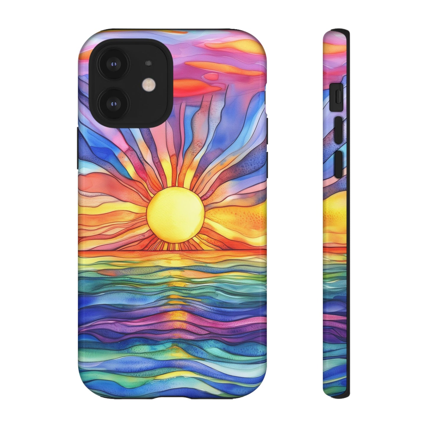 Celestial Tides iPhone Case
