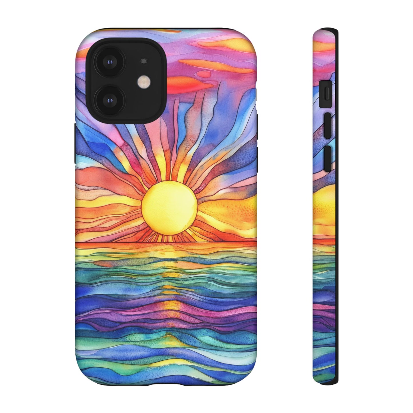 Celestial Tides iPhone Case