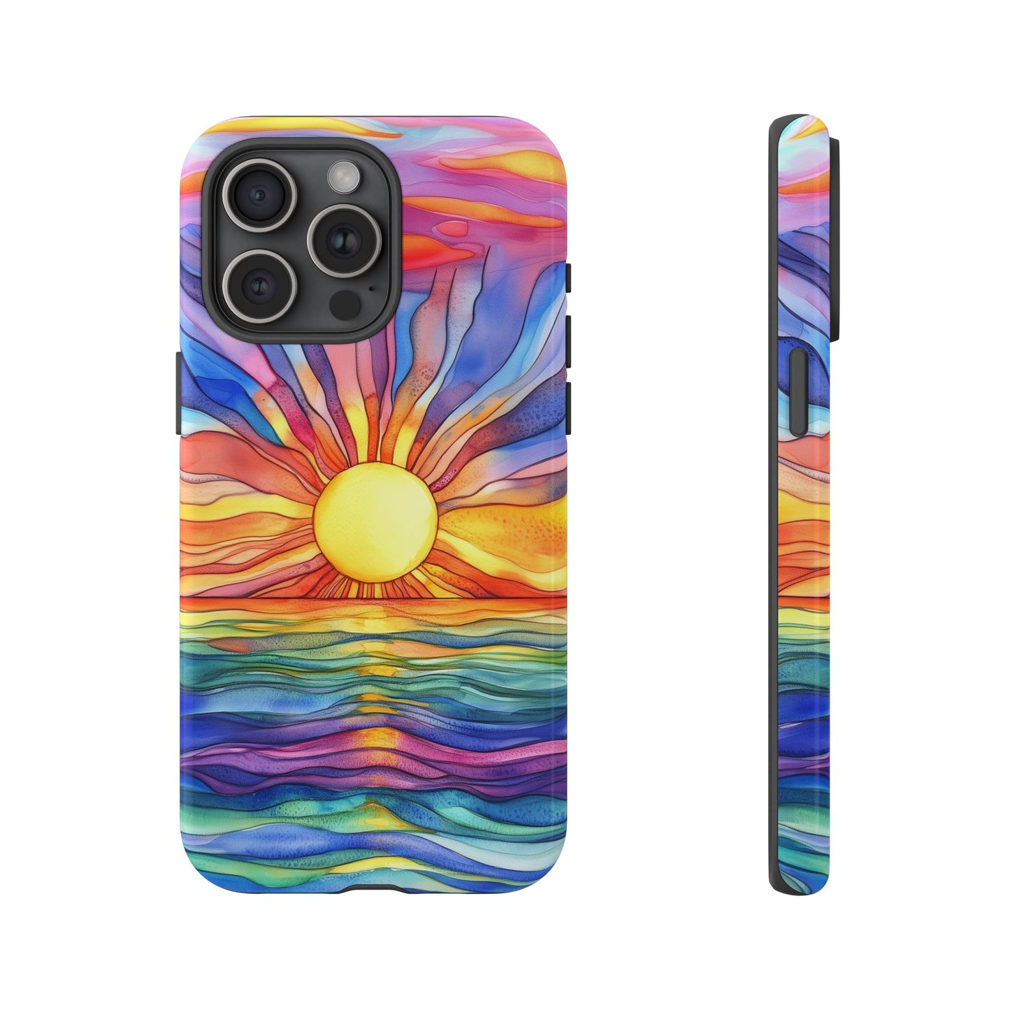 Celestial Tides iPhone Case