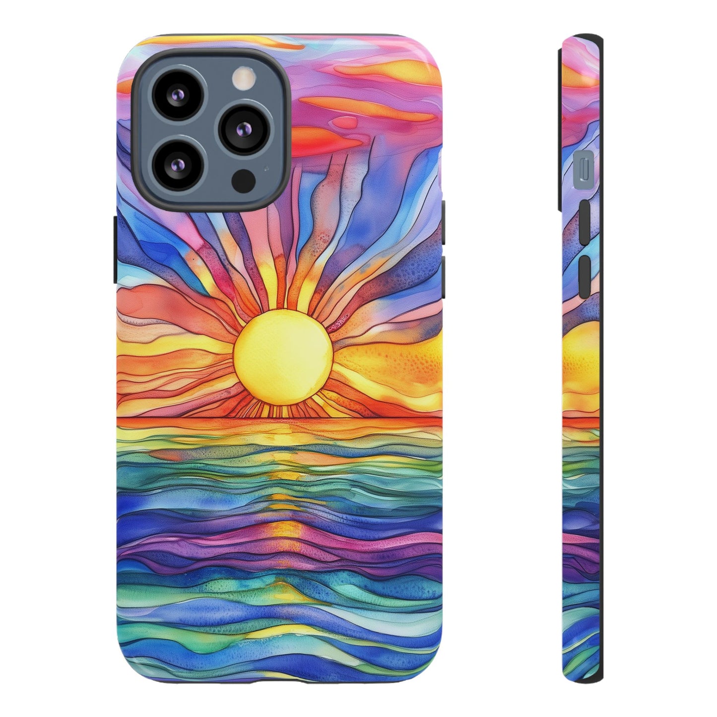 Celestial Tides iPhone Case