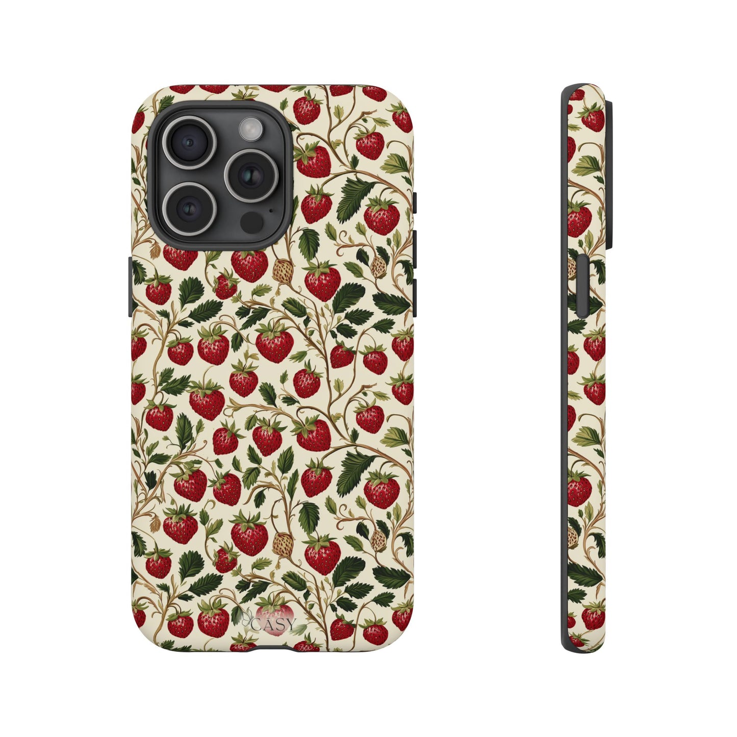 Enchanted Strawberry Patch iPhone Case