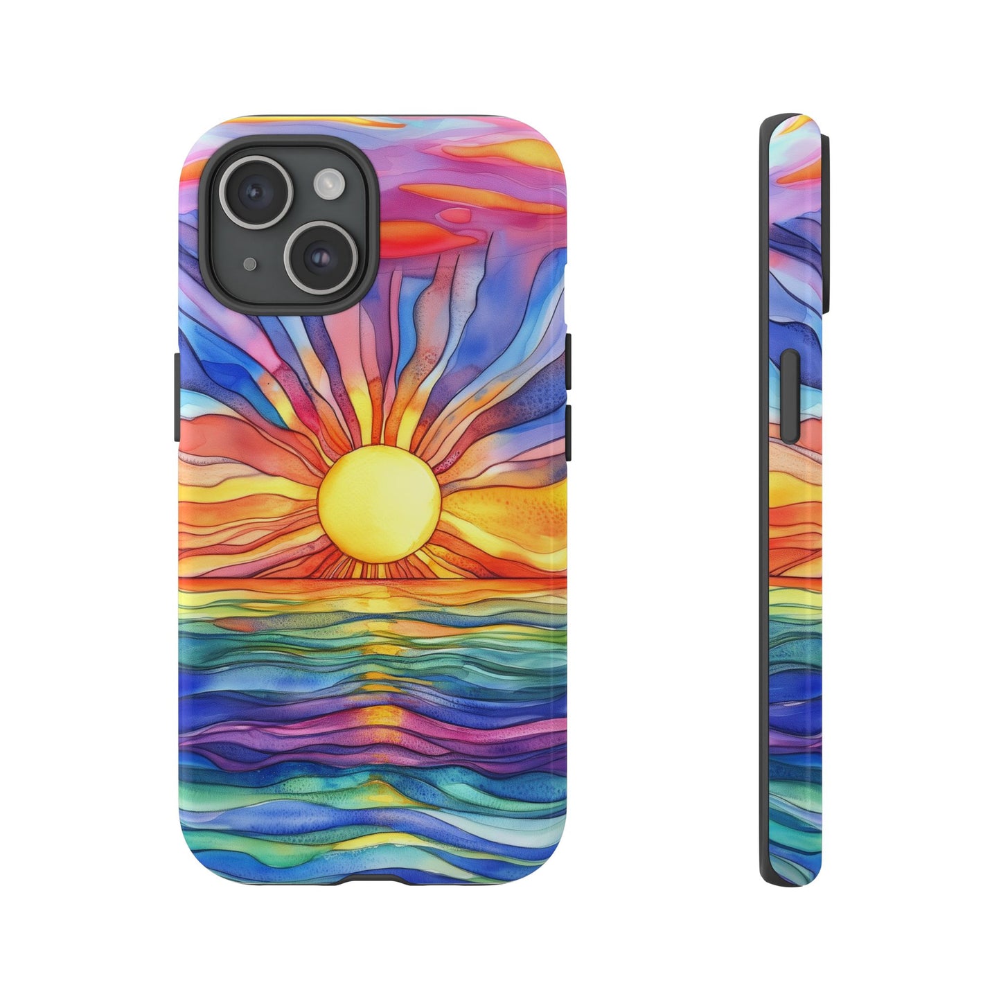 Celestial Tides iPhone Case