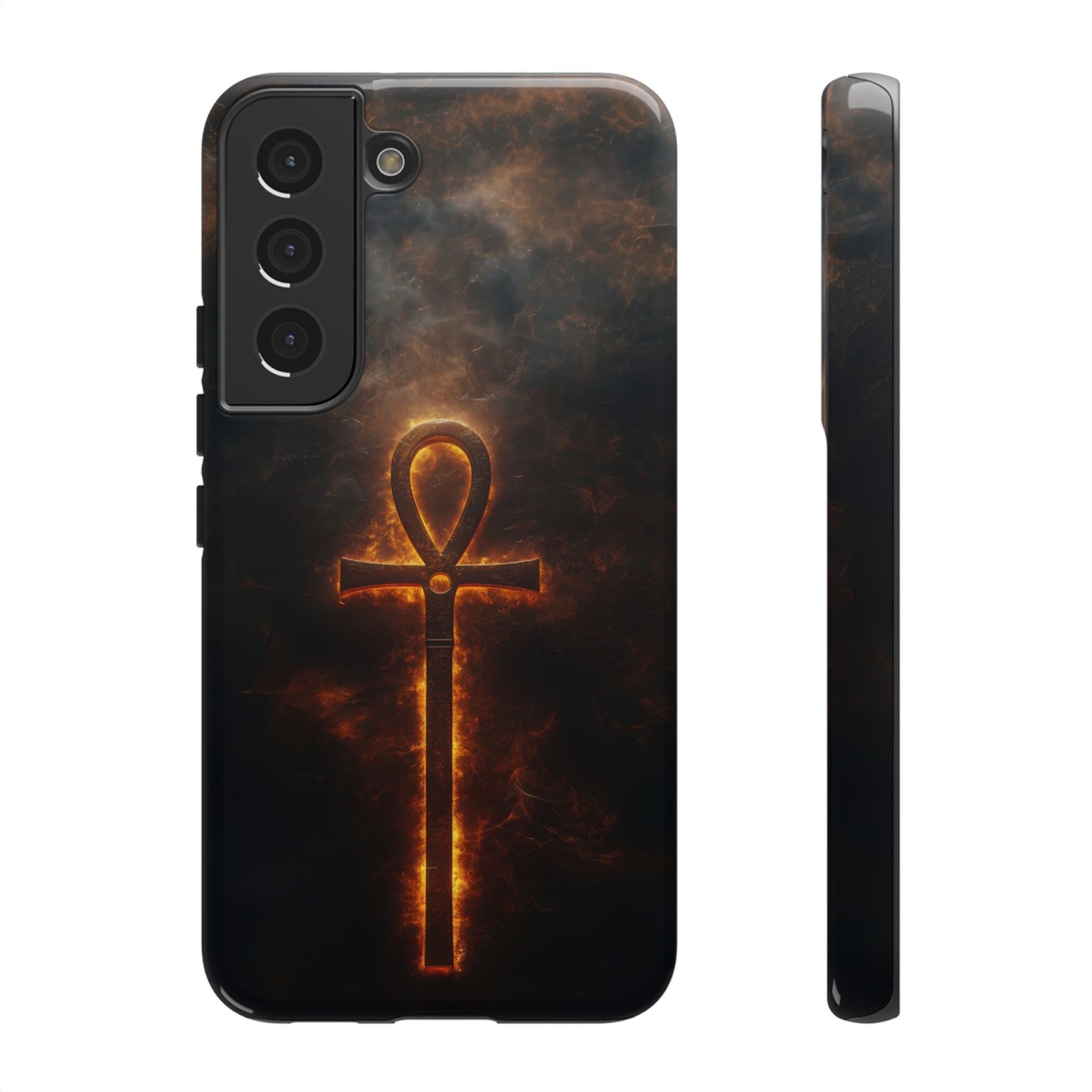 Burning Ankh Samsung Phone Case