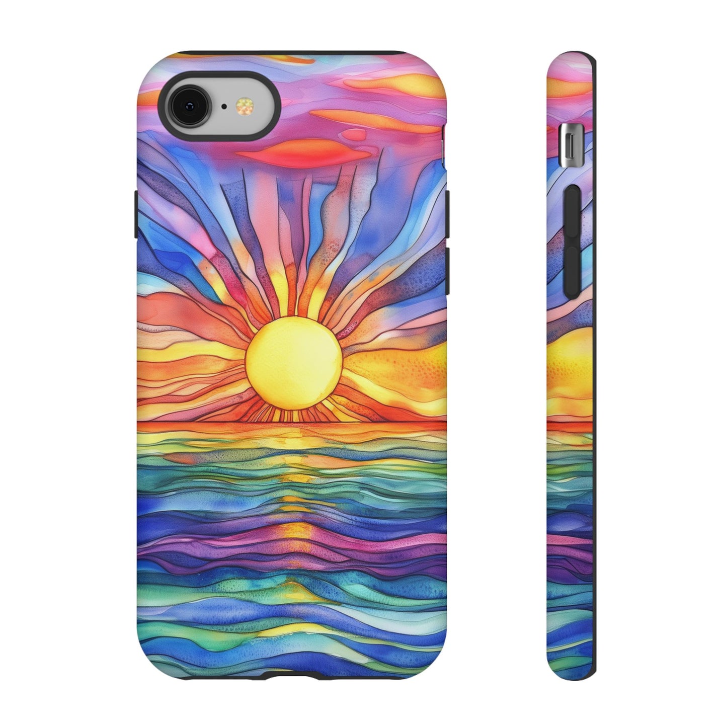 Celestial Tides iPhone Case