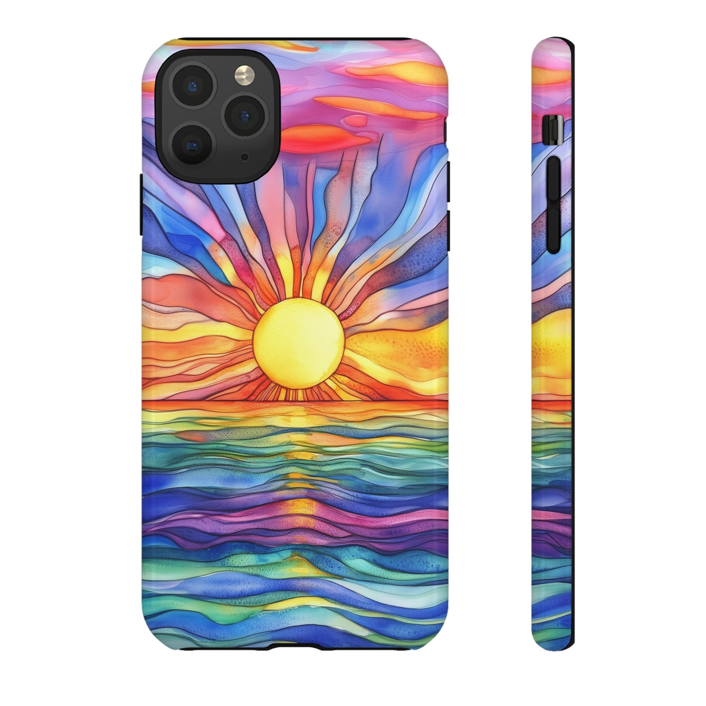 Celestial Tides iPhone Case