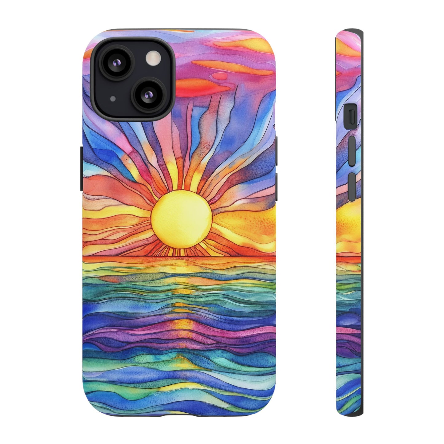 Celestial Tides iPhone Case