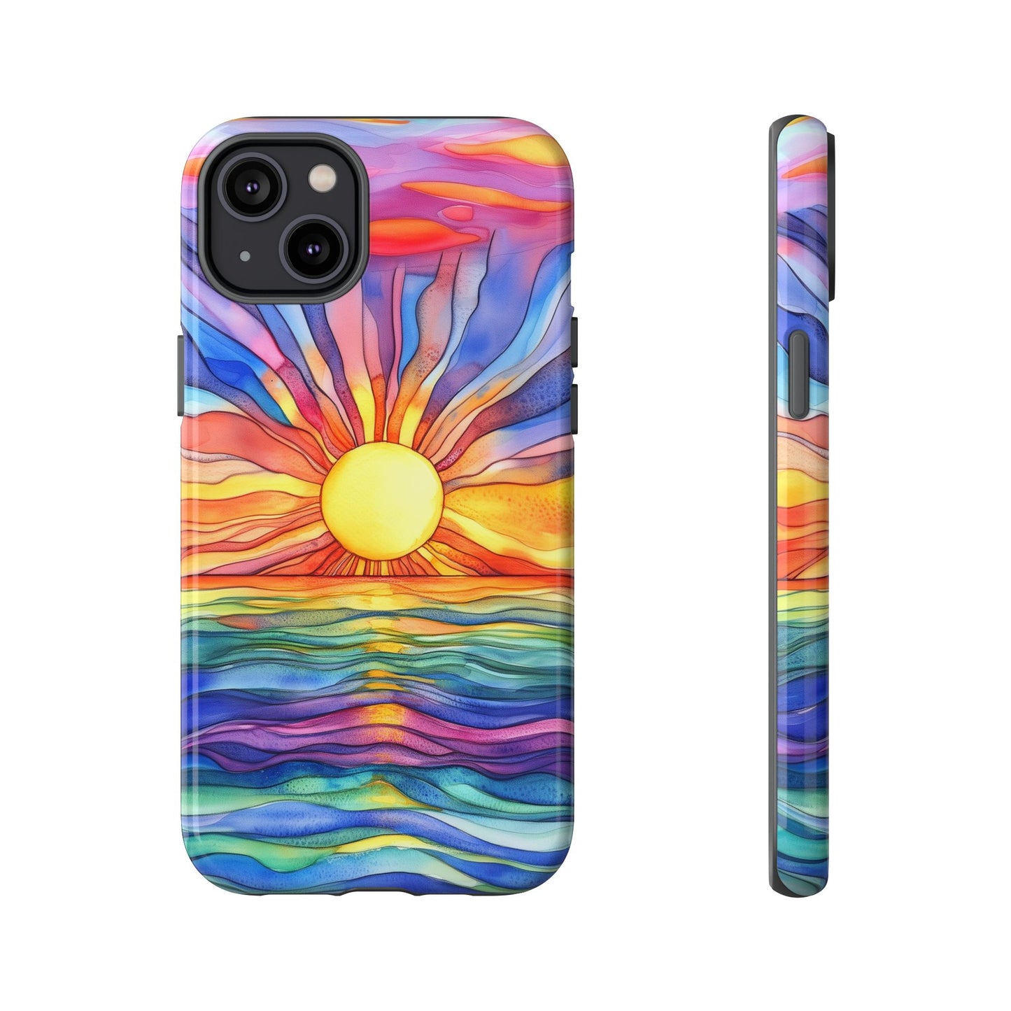 Celestial Tides iPhone Case