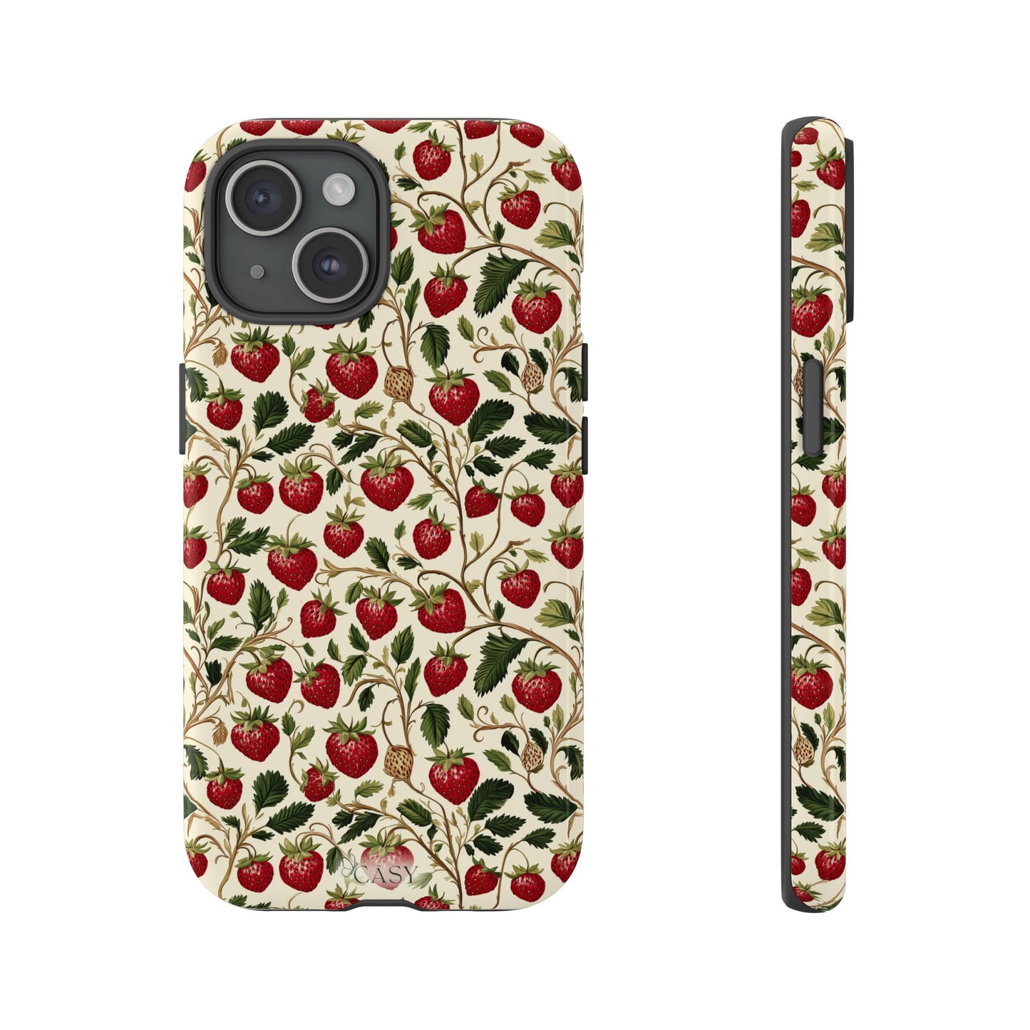 Enchanted Strawberry Patch iPhone Case