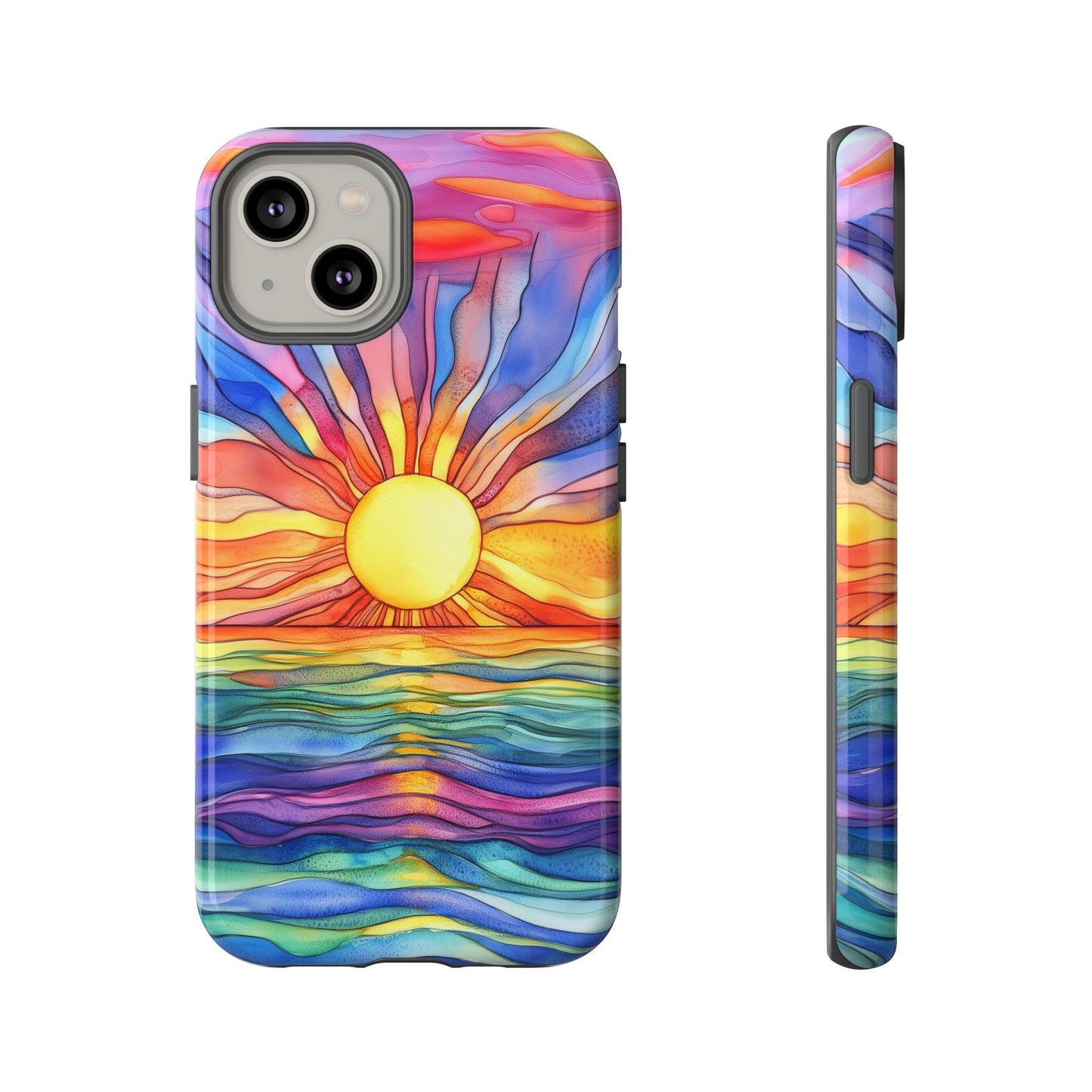 Celestial Tides iPhone Case