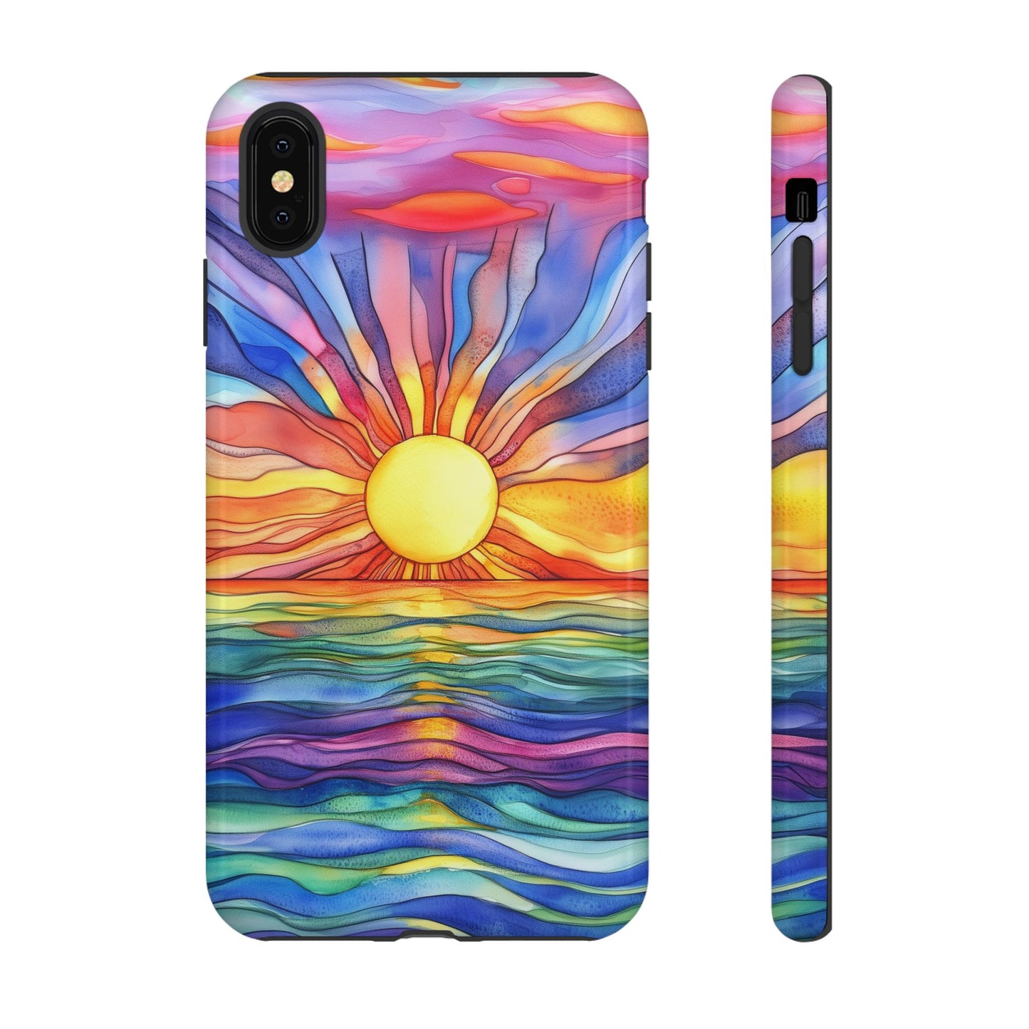 Celestial Tides iPhone Case