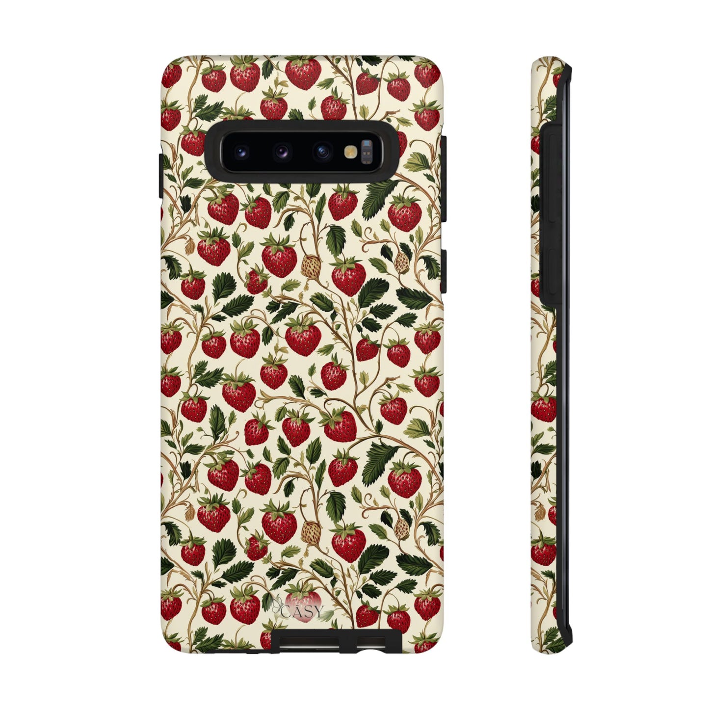 Enchanted Strawberry Patch Samsung Phone Case