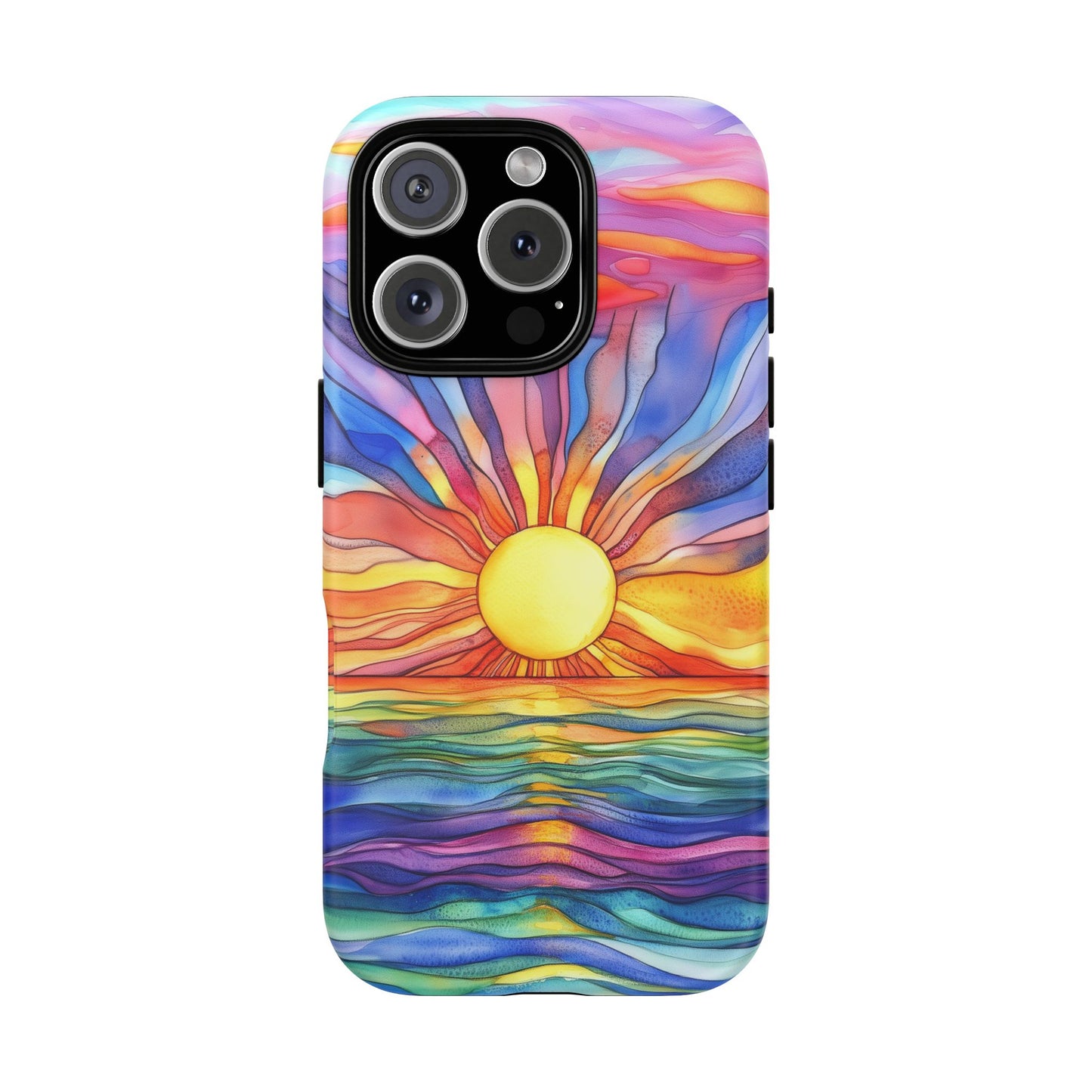 Celestial Tides iPhone Case
