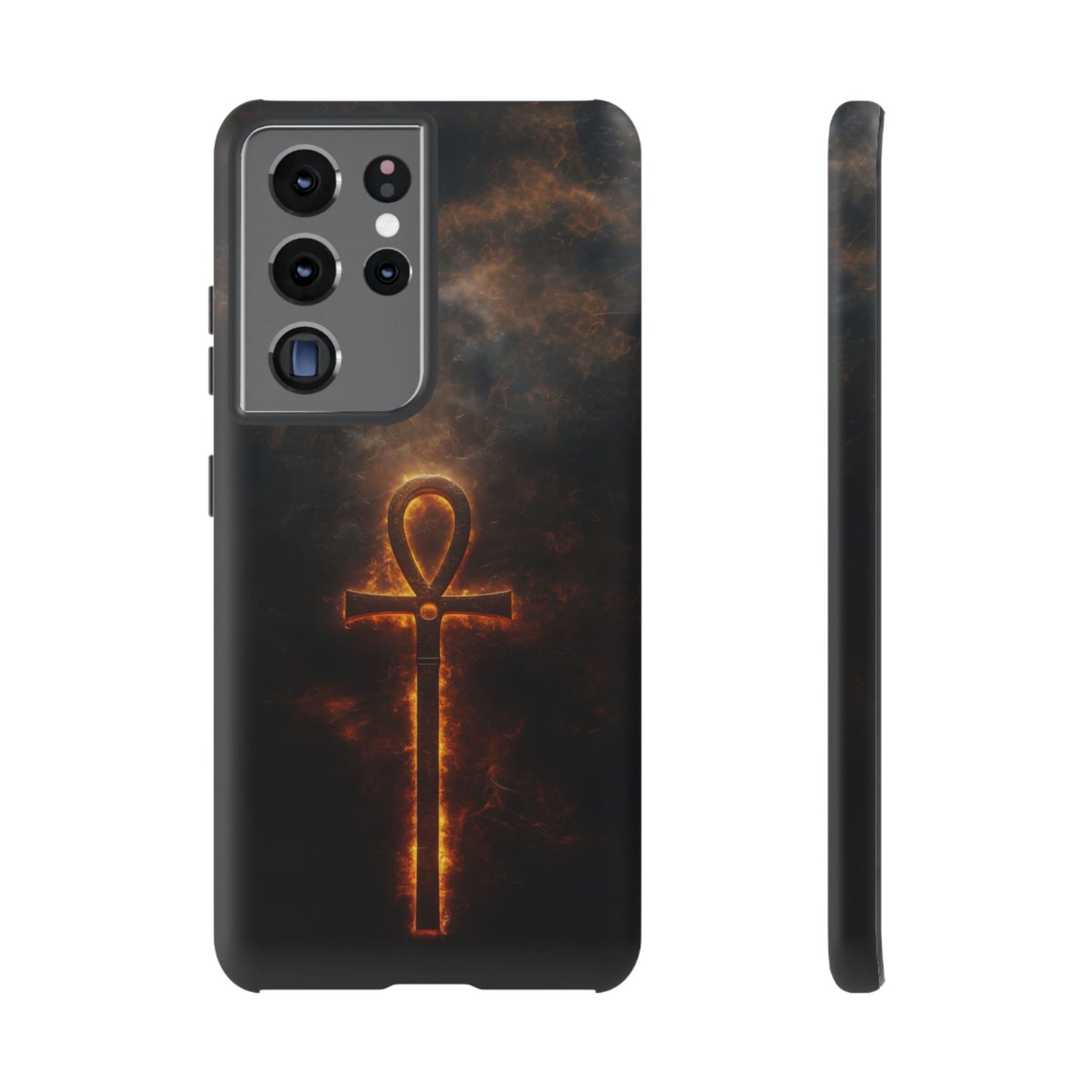 Burning Ankh Samsung Phone Case