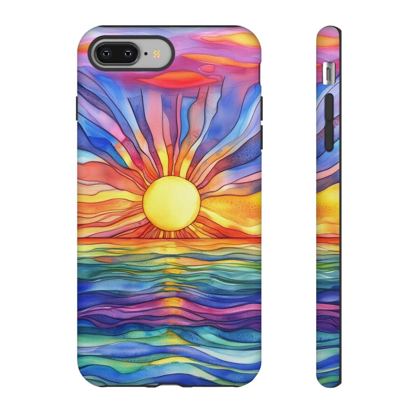 Celestial Tides iPhone Case