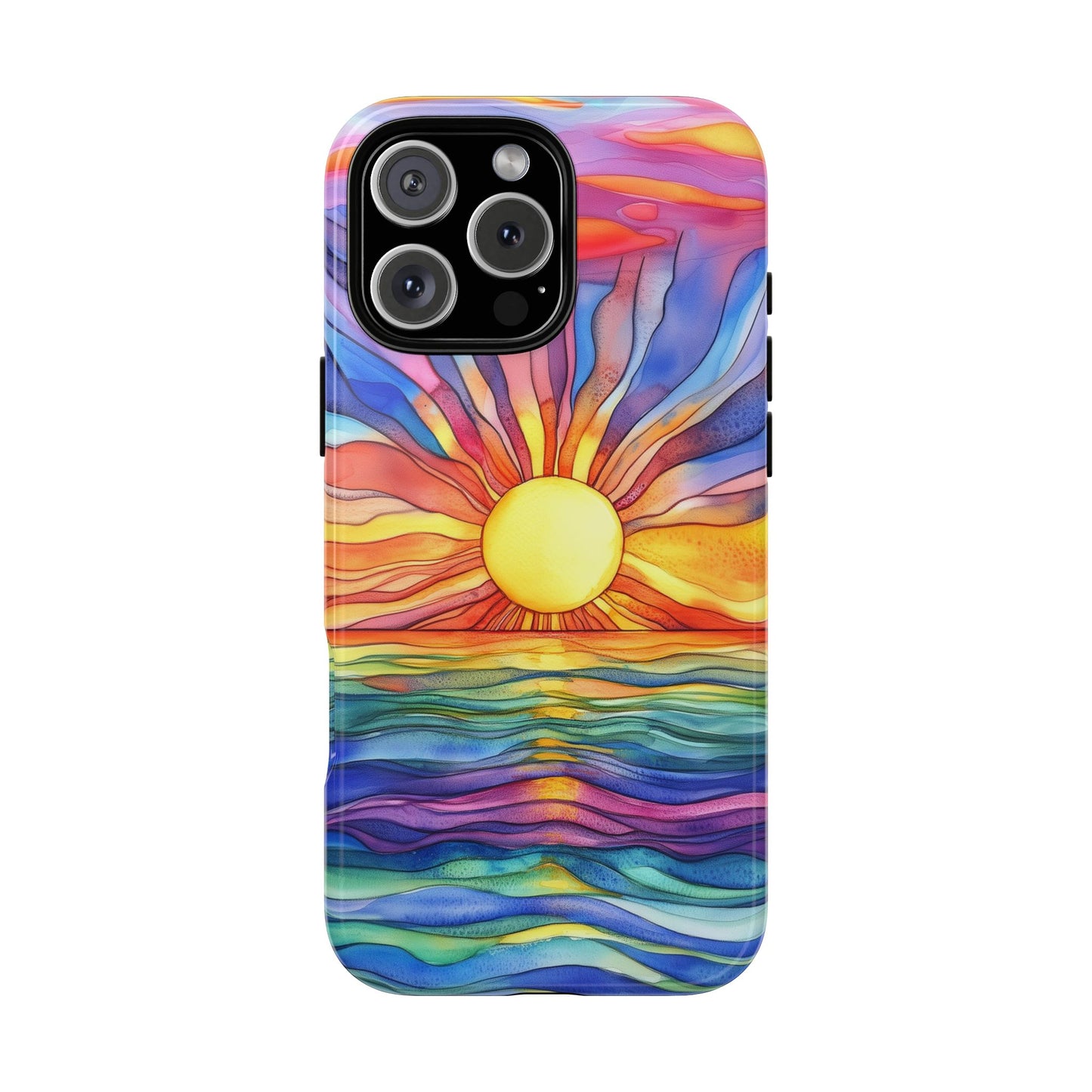 Celestial Tides iPhone Case