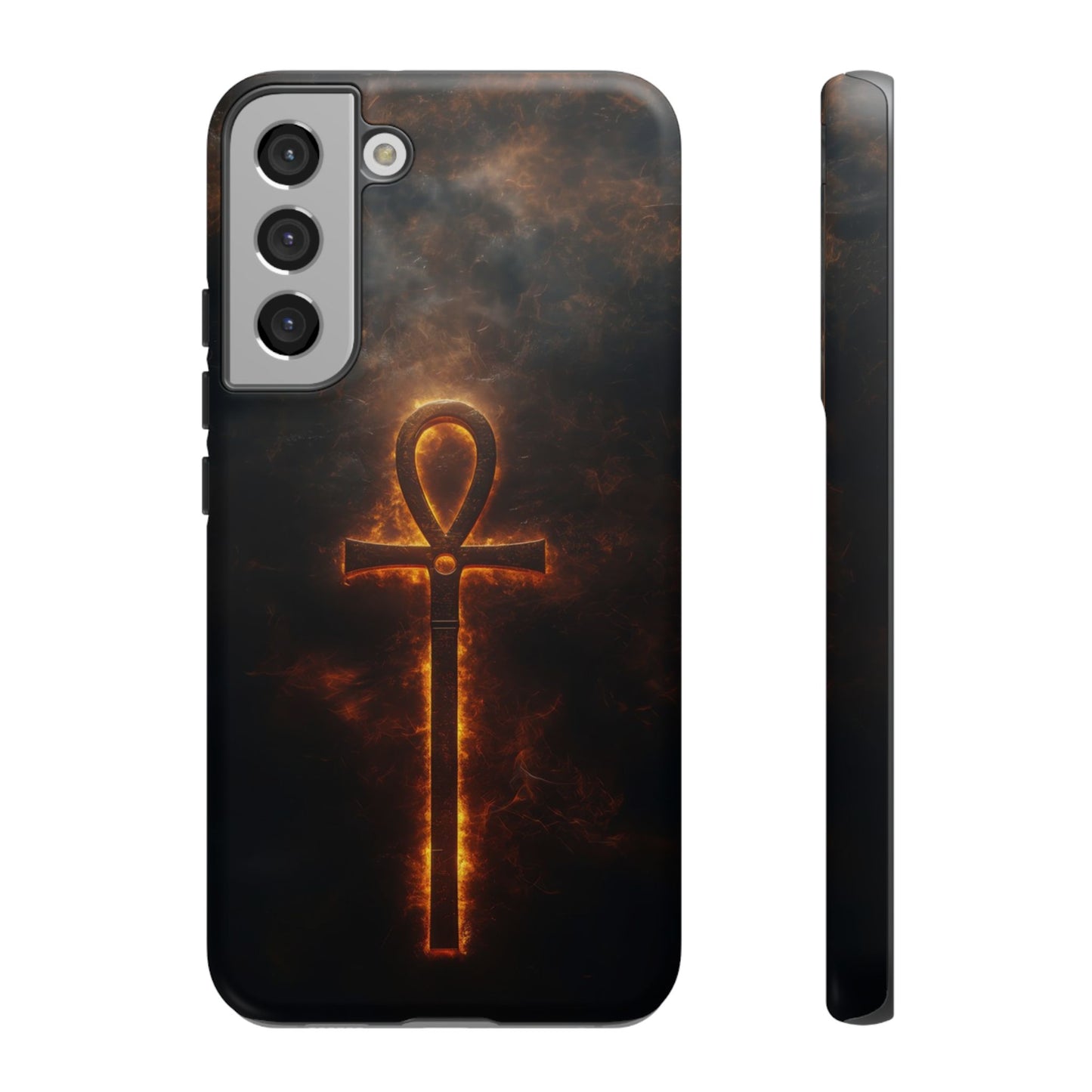 Burning Ankh Samsung Phone Case