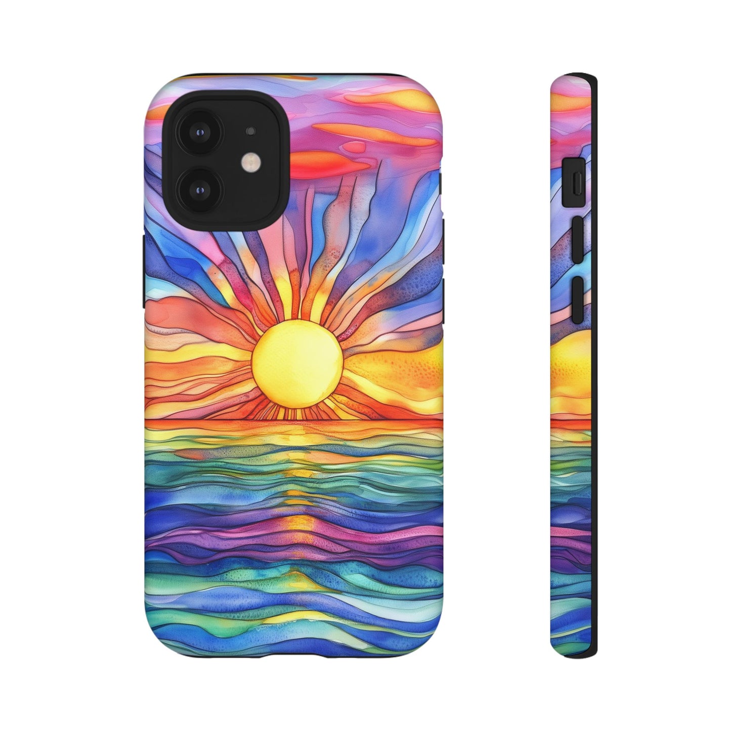 Celestial Tides iPhone Case