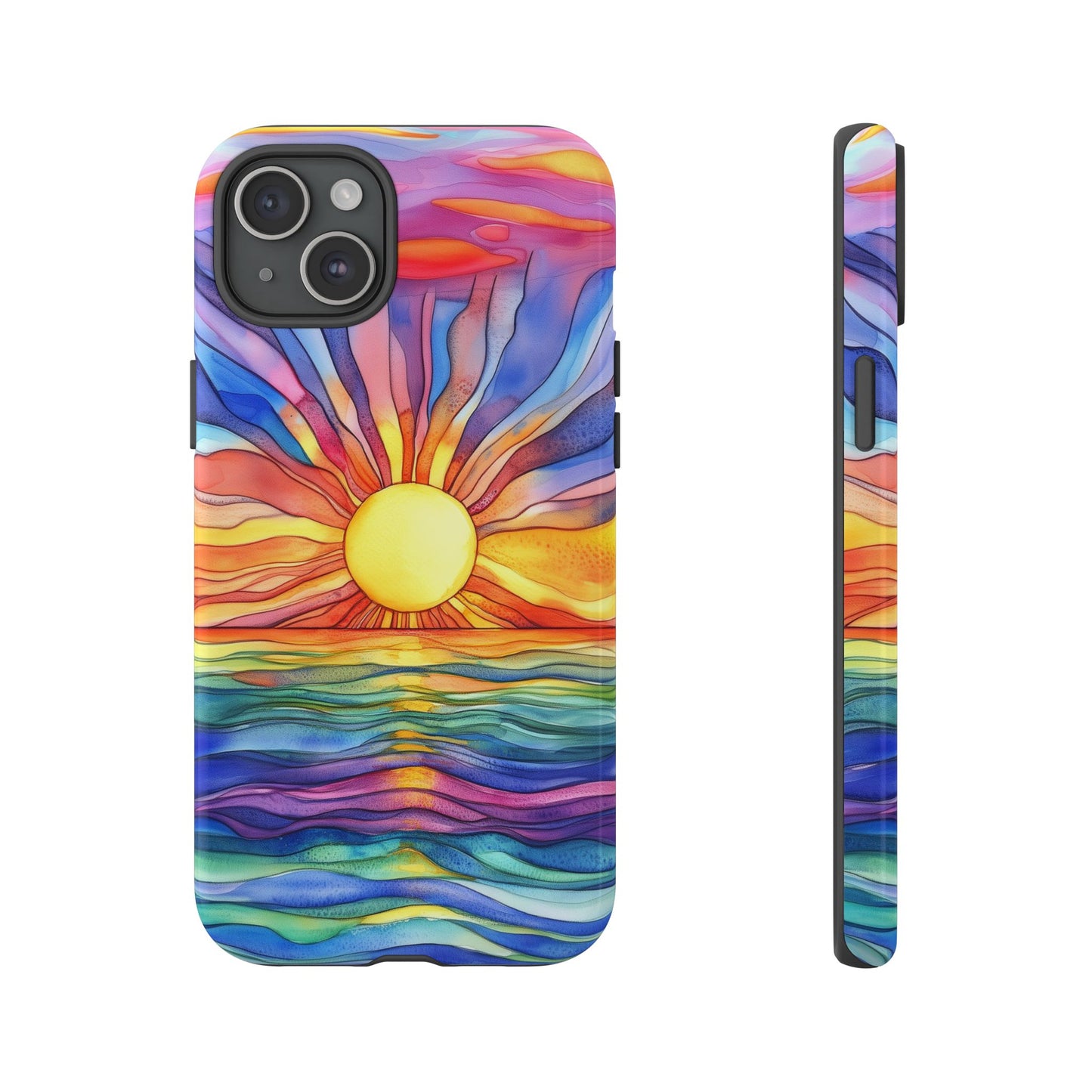 Celestial Tides iPhone Case