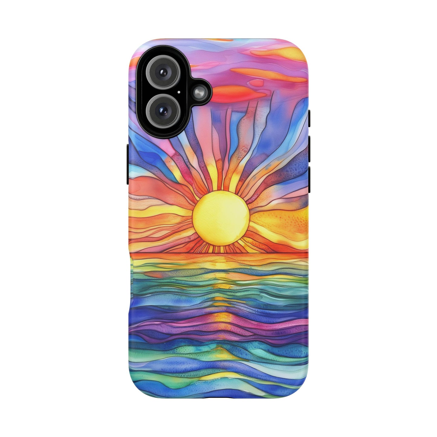 Celestial Tides iPhone Case