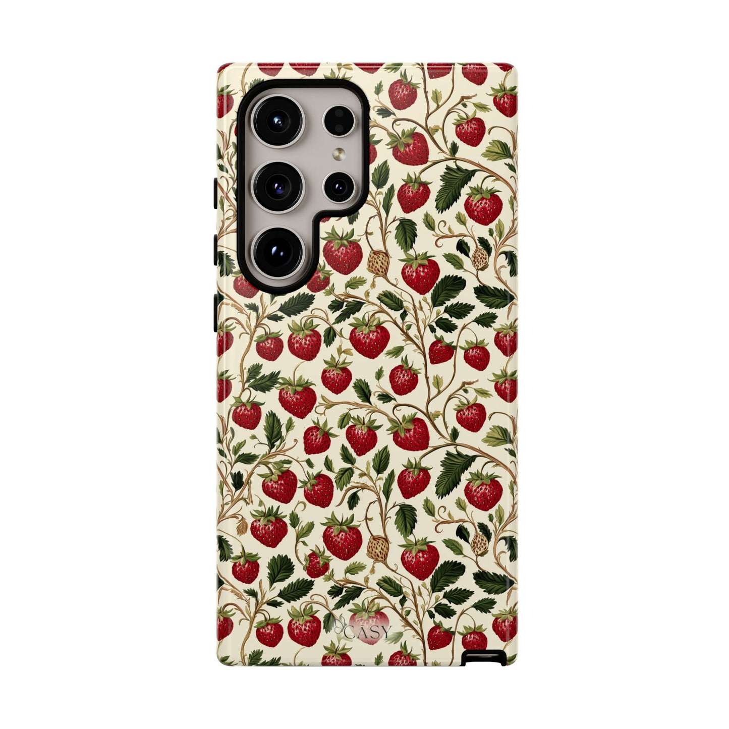 Enchanted Strawberry Patch Samsung Phone Case