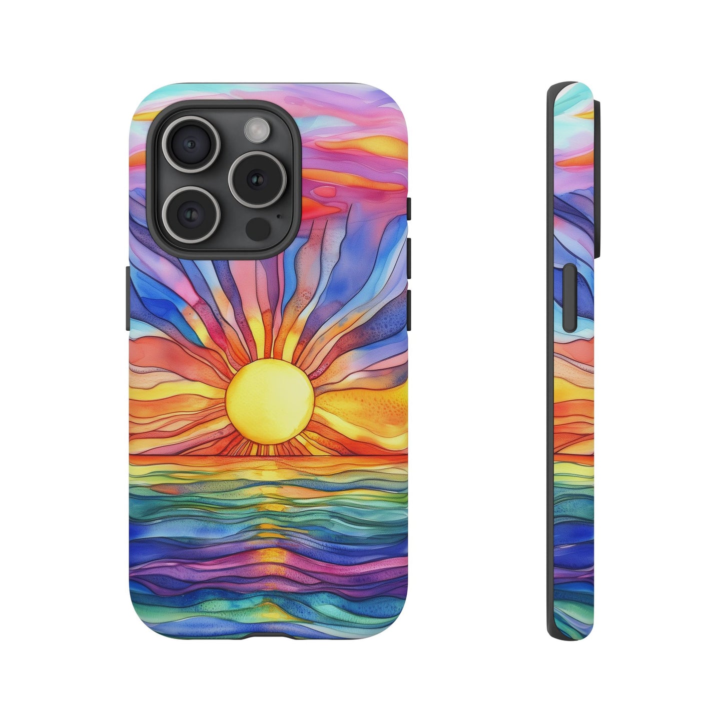 Celestial Tides iPhone Case