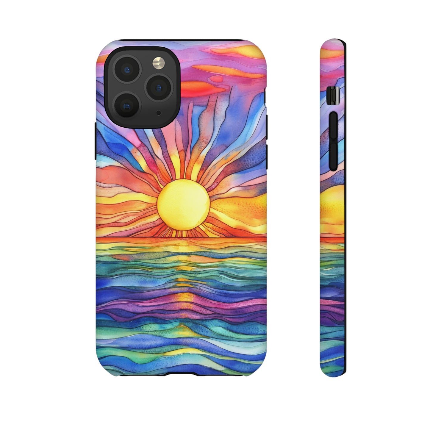 Celestial Tides iPhone Case