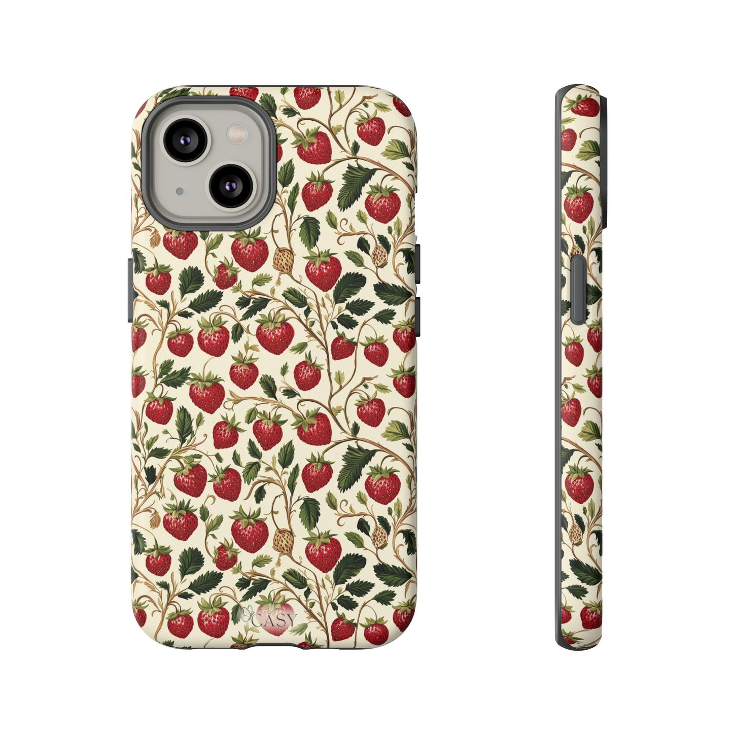 Enchanted Strawberry Patch iPhone Case