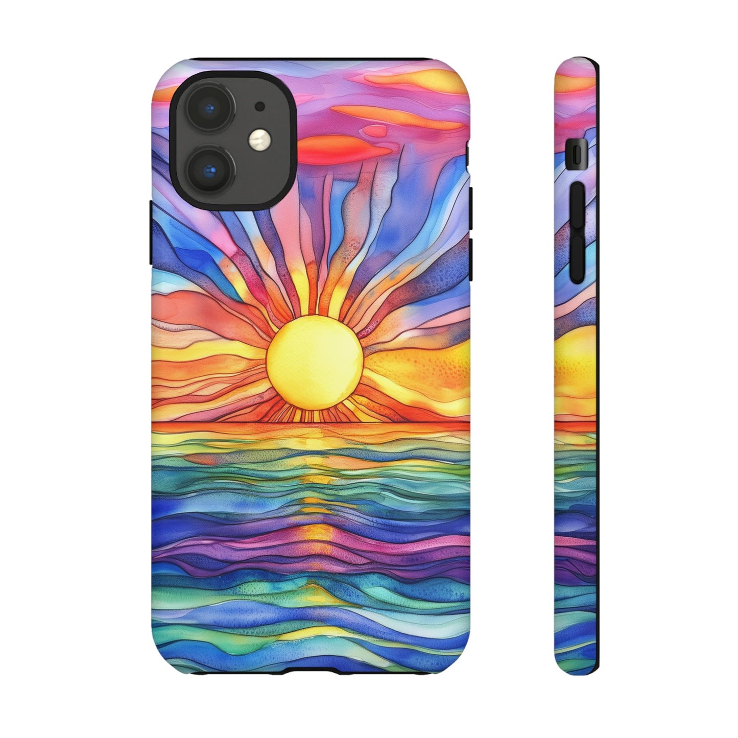 Celestial Tides iPhone Case
