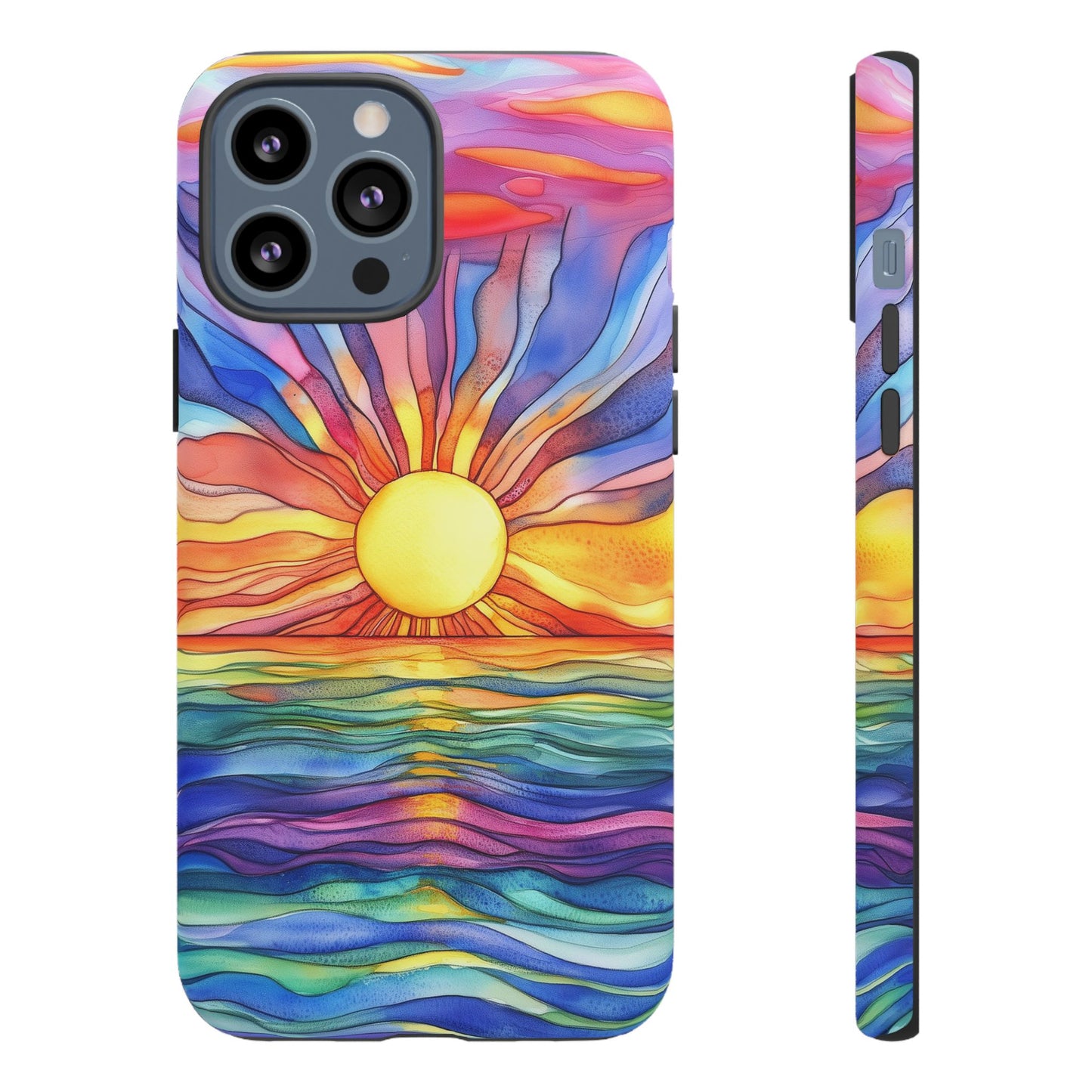 Celestial Tides iPhone Case