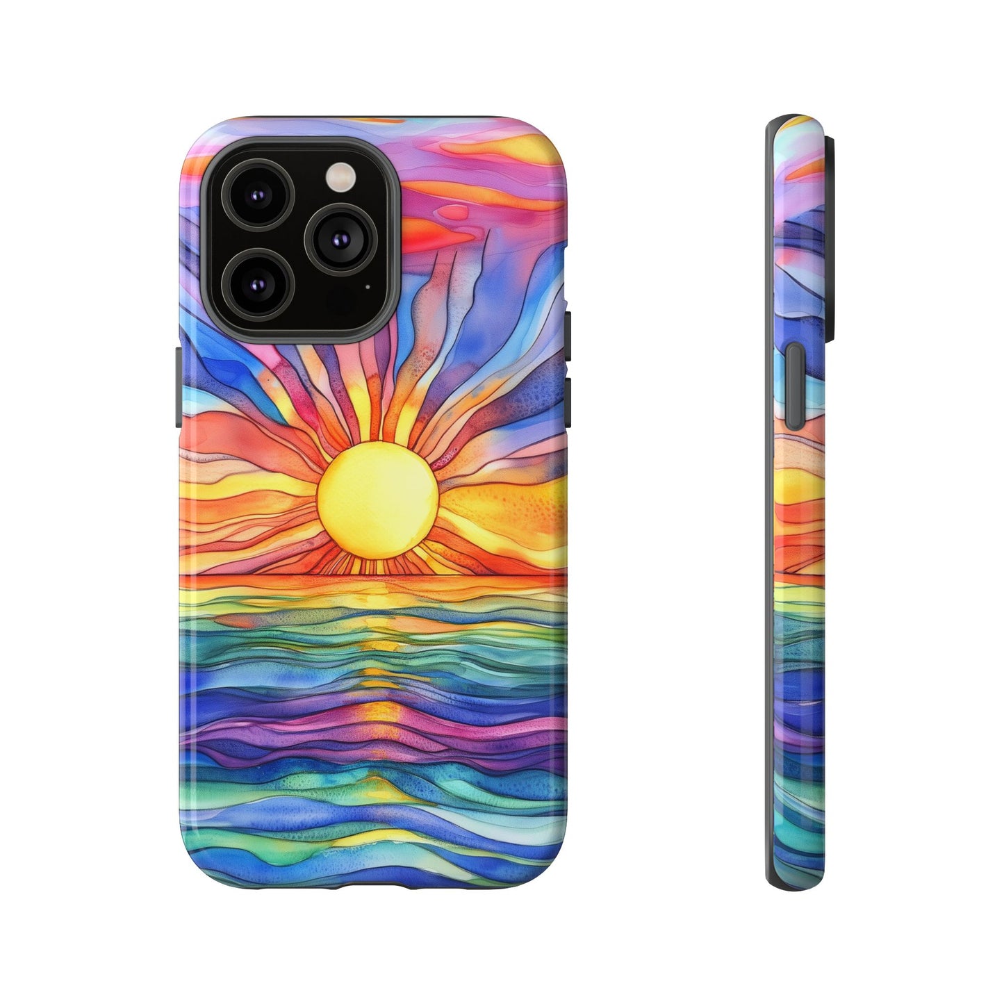 Celestial Tides iPhone Case