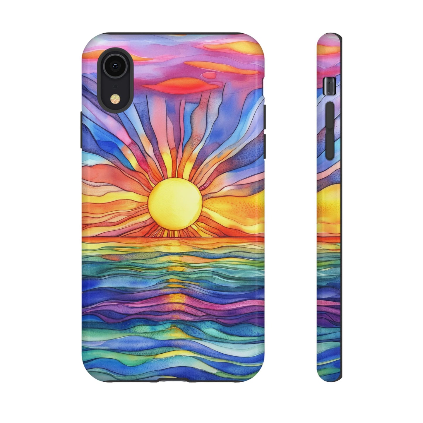 Celestial Tides iPhone Case