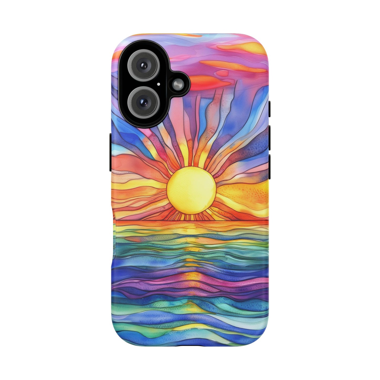 Celestial Tides iPhone Case