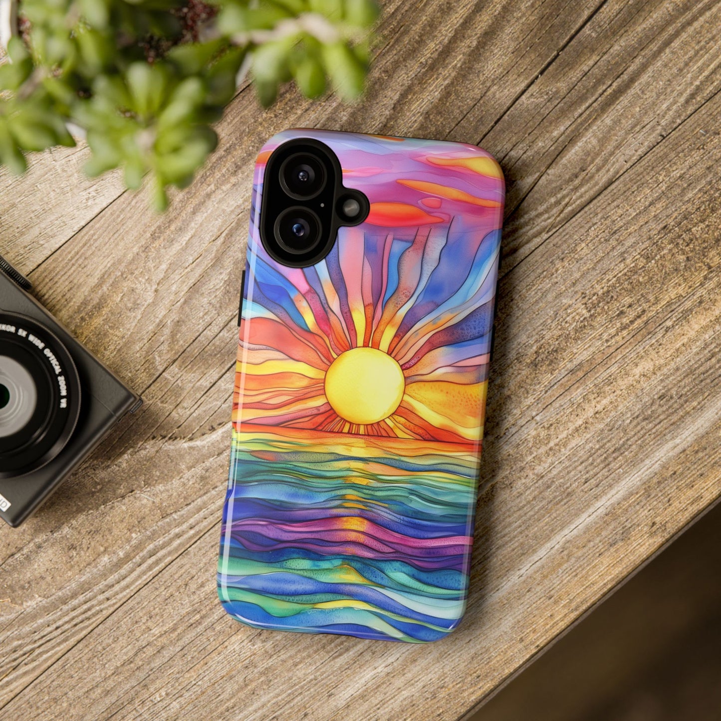 Celestial Tides iPhone Case