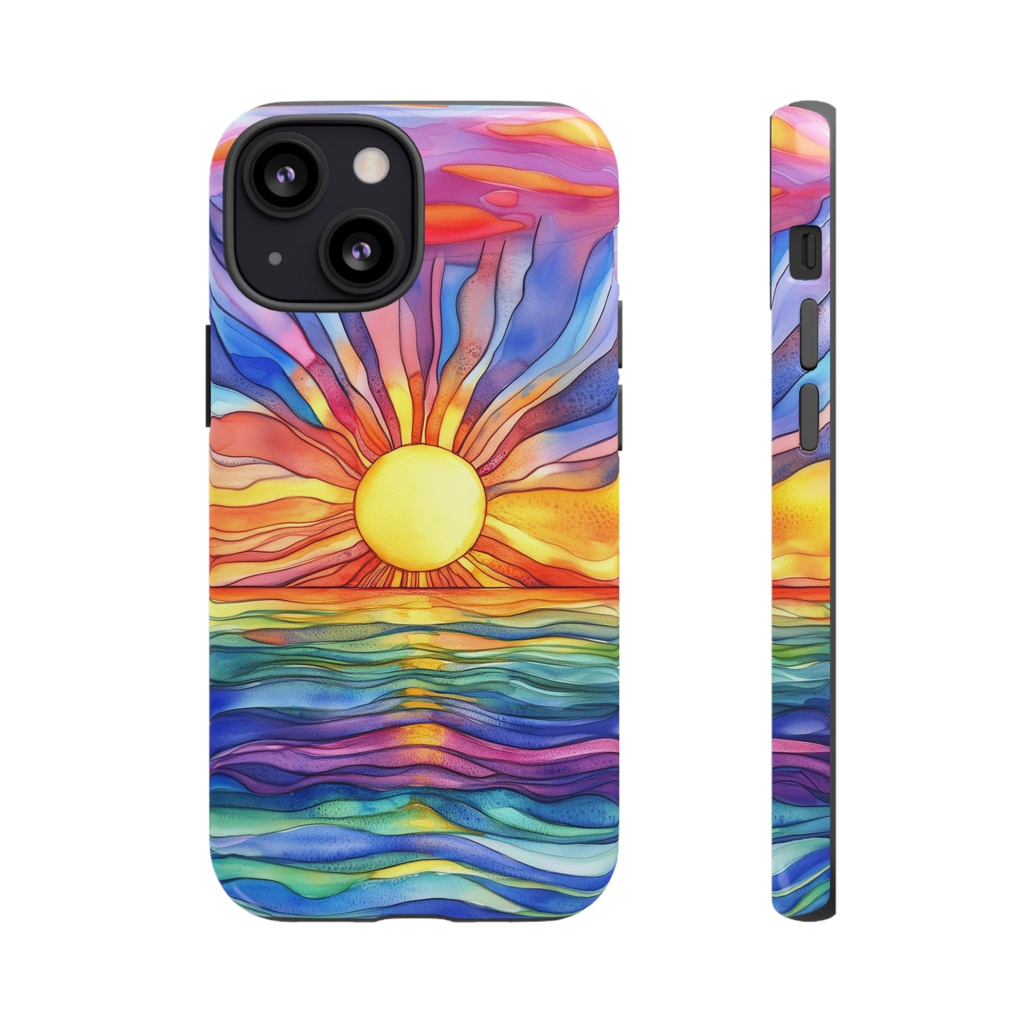 Celestial Tides iPhone Case