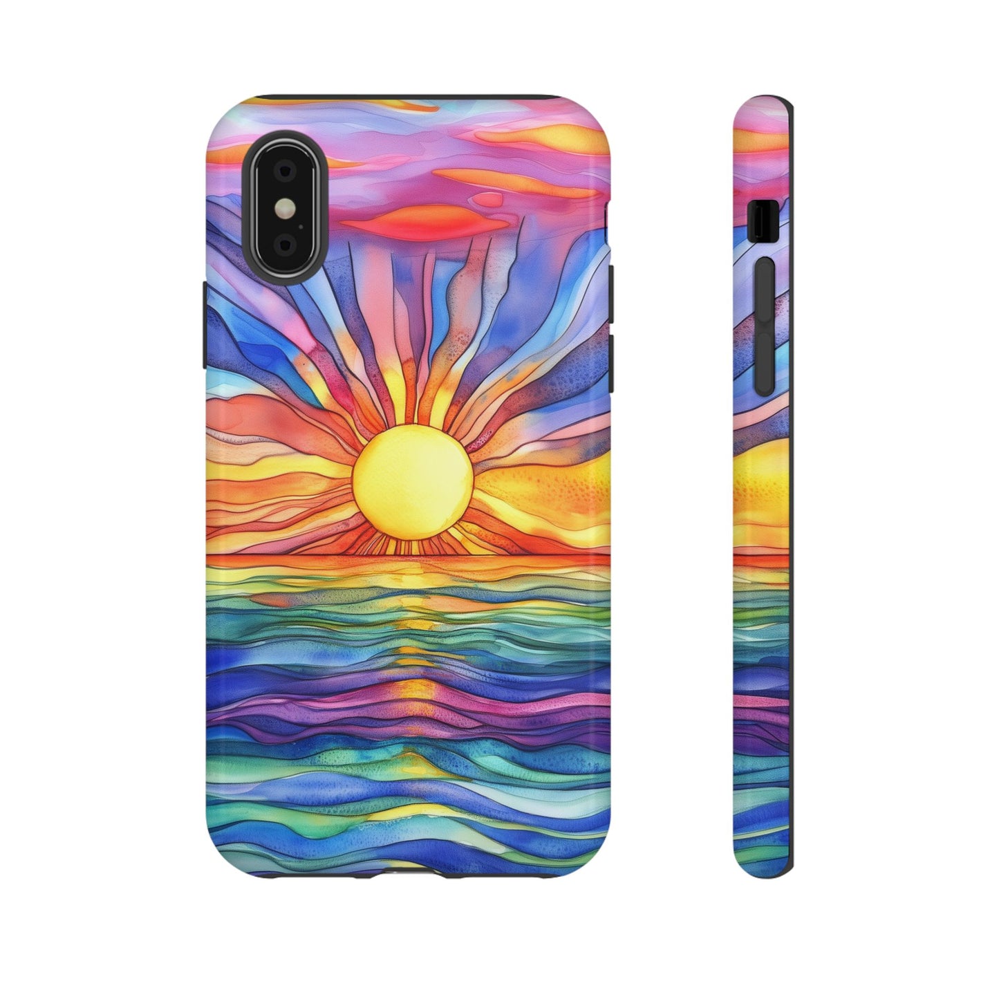 Celestial Tides iPhone Case
