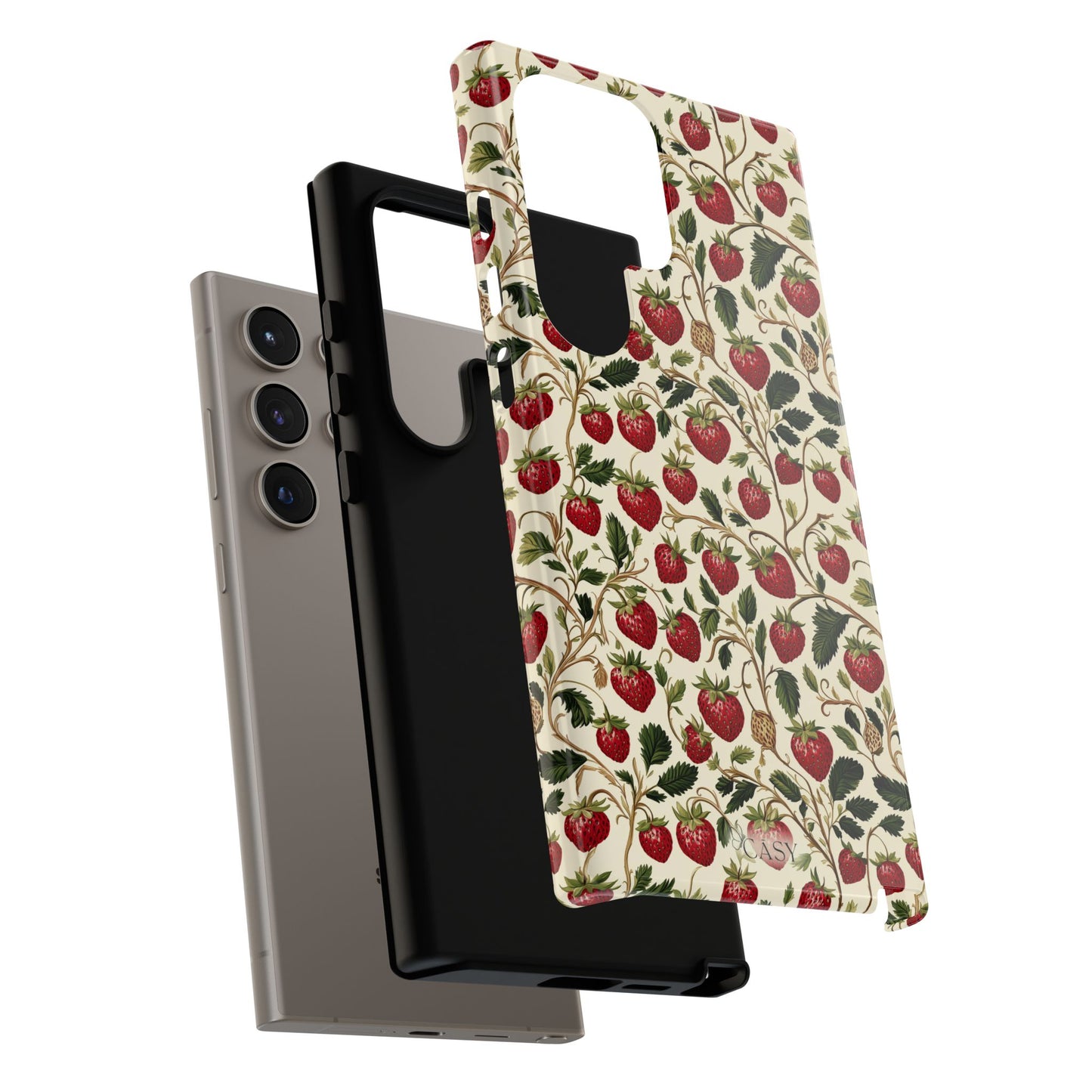 Enchanted Strawberry Patch Samsung Phone Case