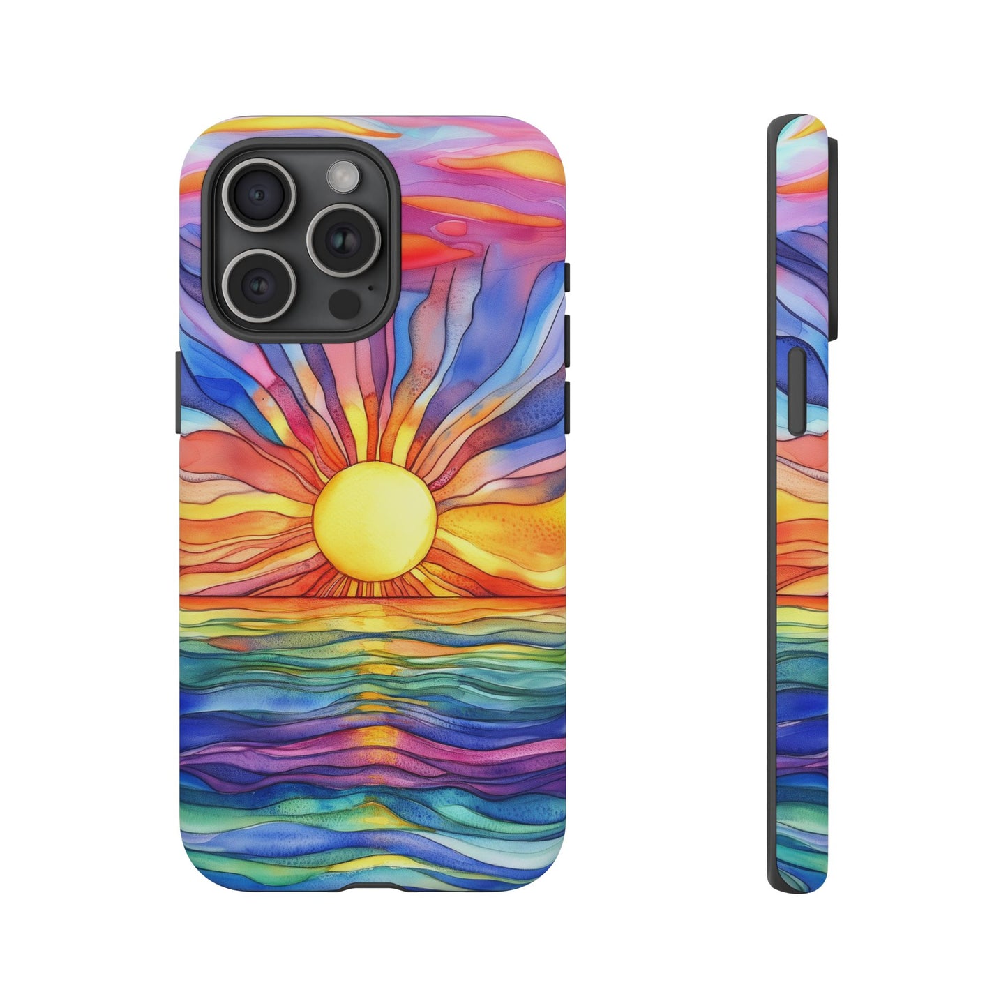 Celestial Tides iPhone Case