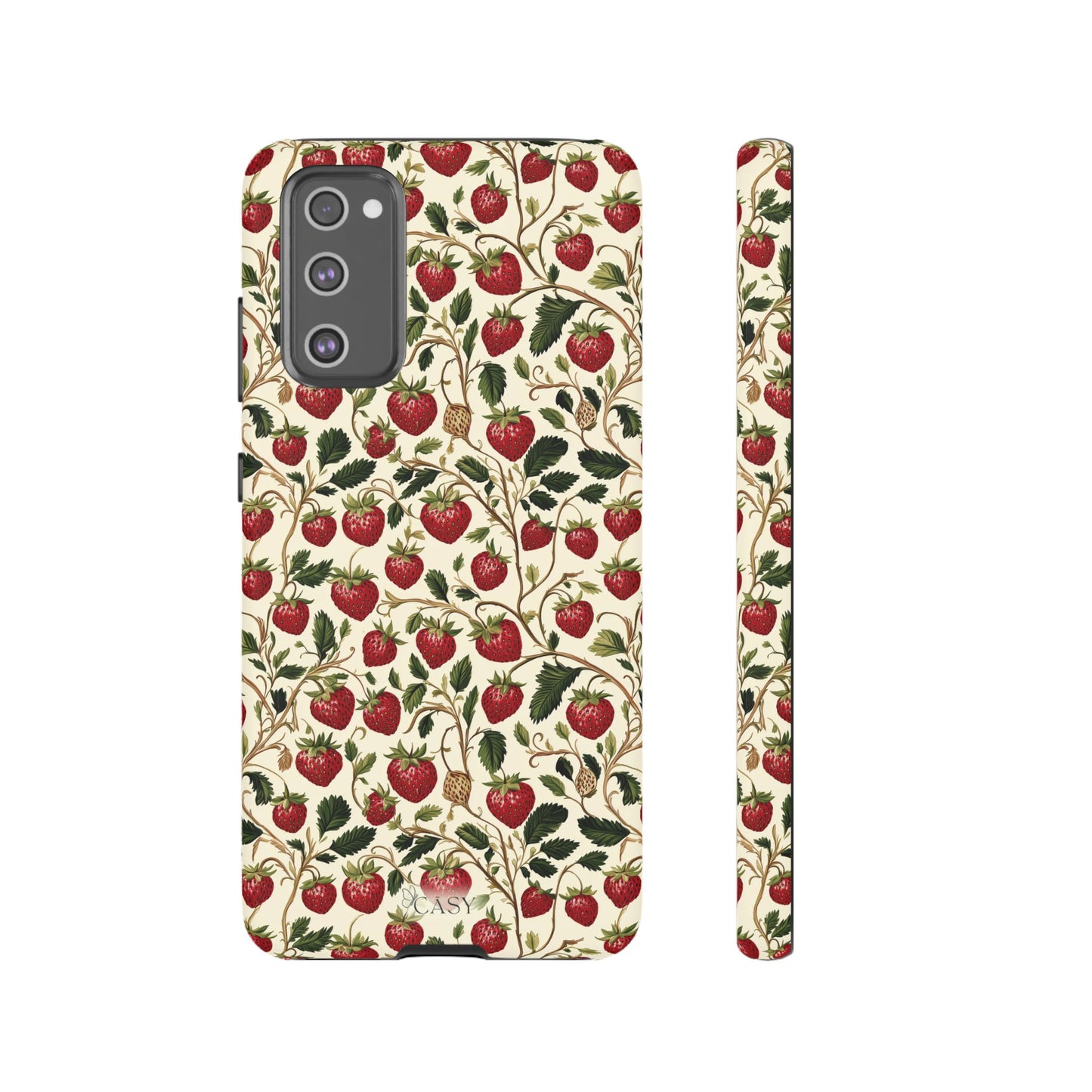 Enchanted Strawberry Patch Samsung Phone Case
