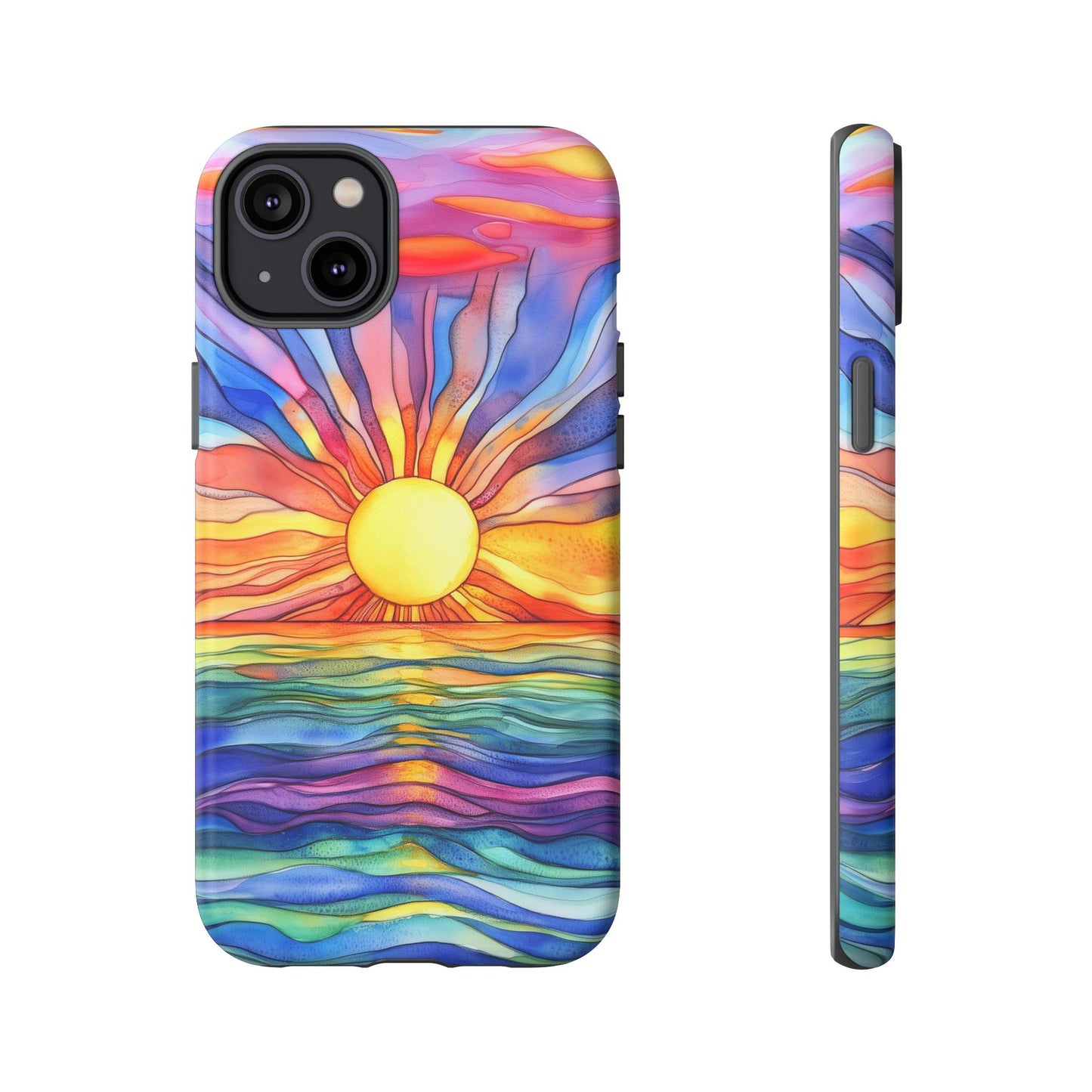 Celestial Tides iPhone Case