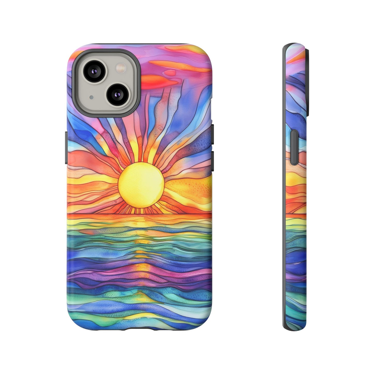 Celestial Tides iPhone Case