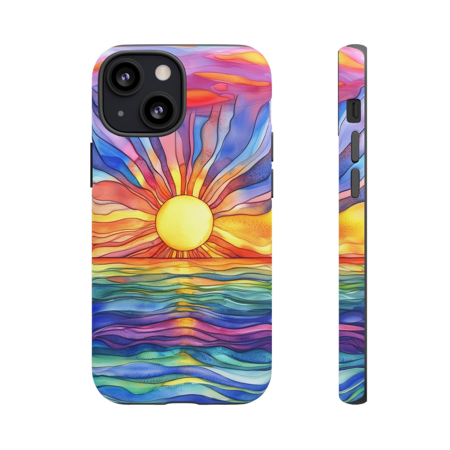 Celestial Tides iPhone Case