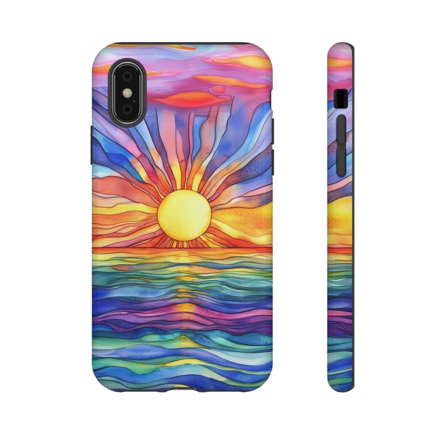 Celestial Tides iPhone Case