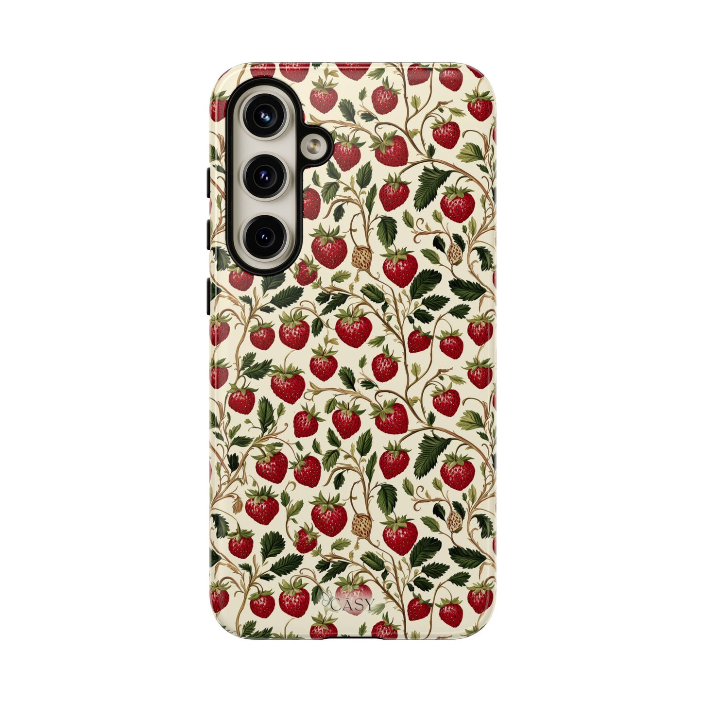 Enchanted Strawberry Patch Samsung Phone Case