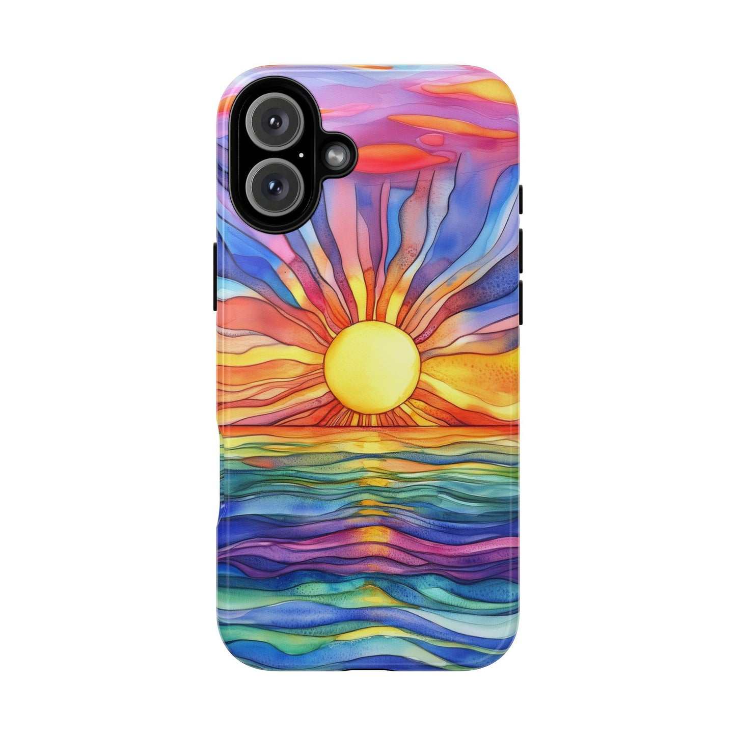 Celestial Tides iPhone Case