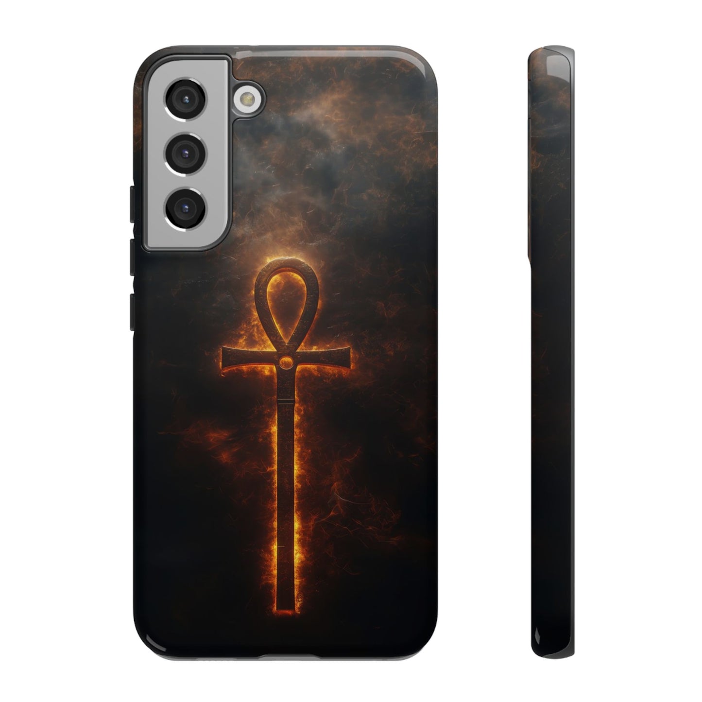 Burning Ankh Samsung Phone Case