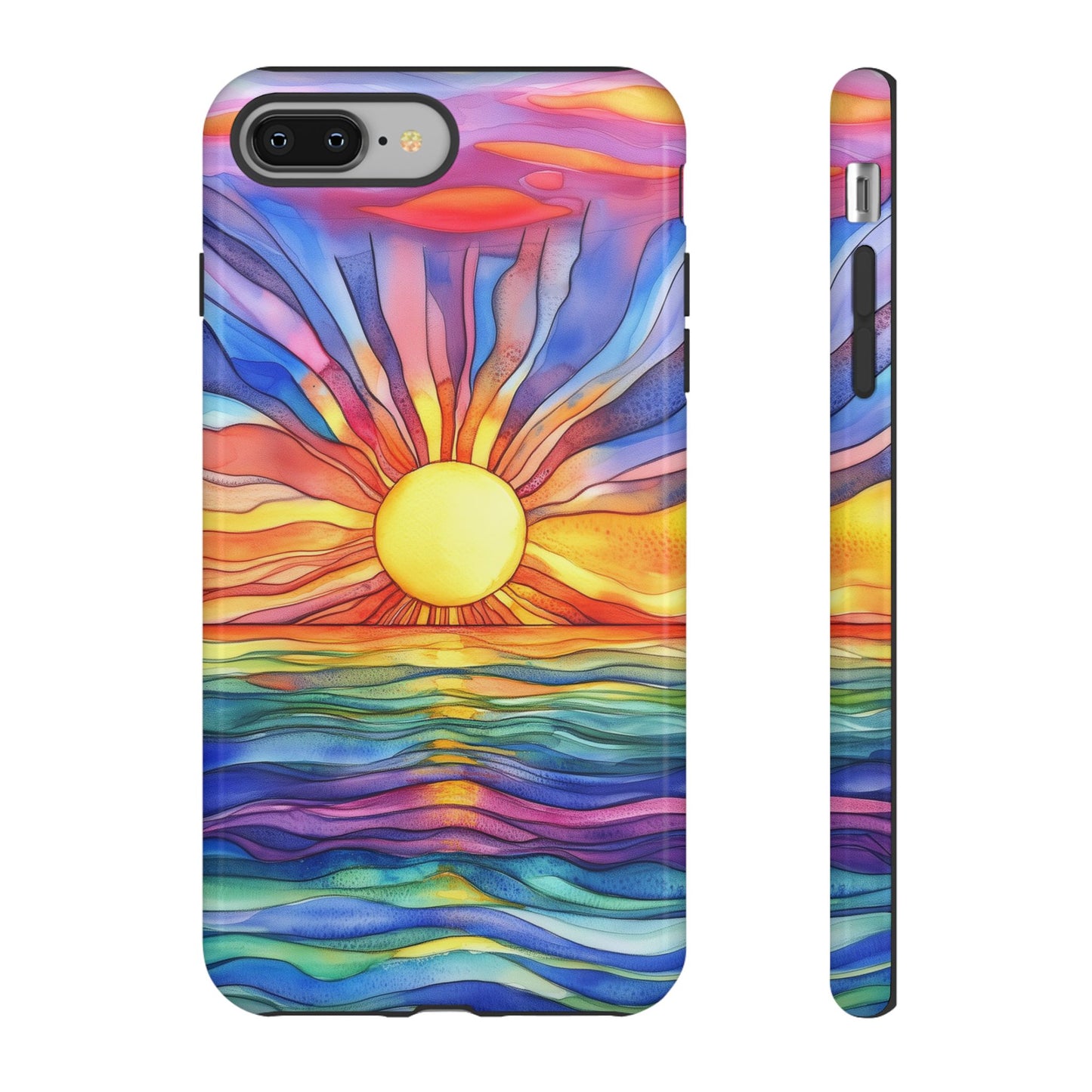 Celestial Tides iPhone Case